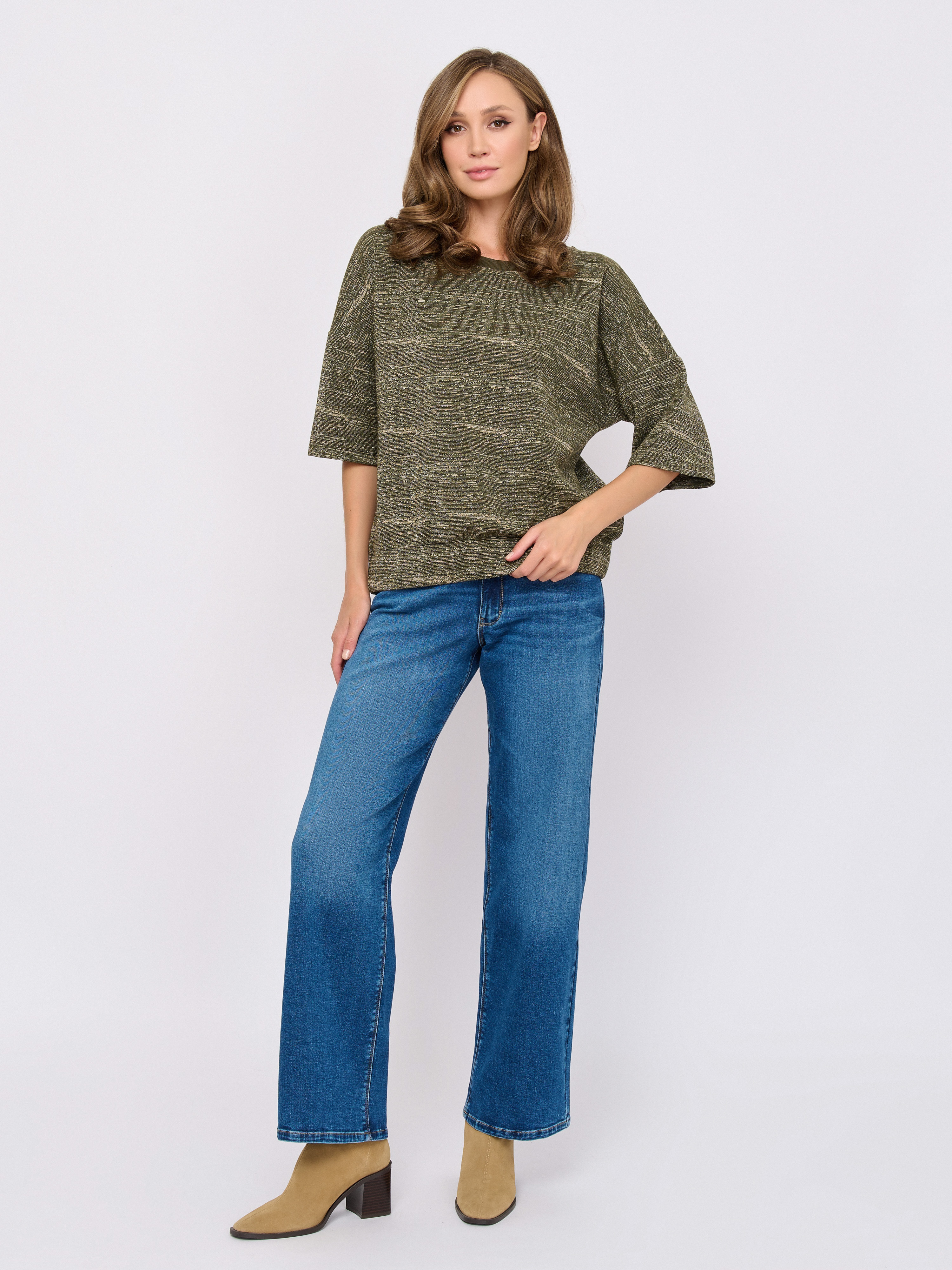 Э6652/3071/м/25-02 Брюки джинсовые Betty&Co