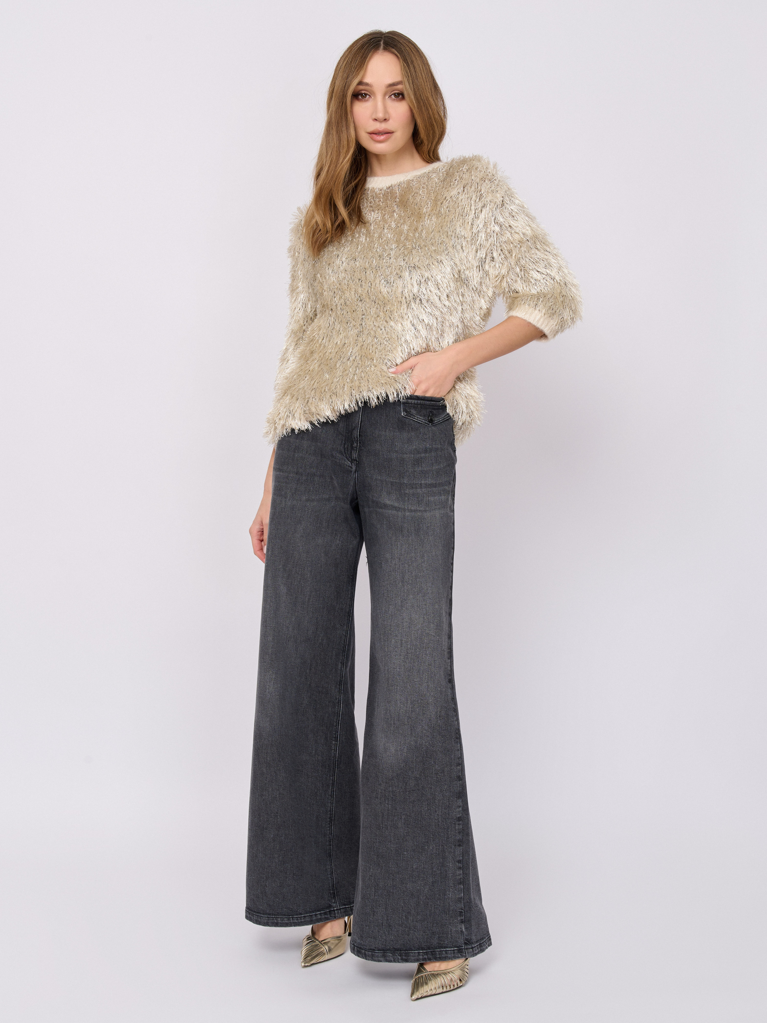 С638856/4500/м/26-01 Джинсы Luisa Cerano