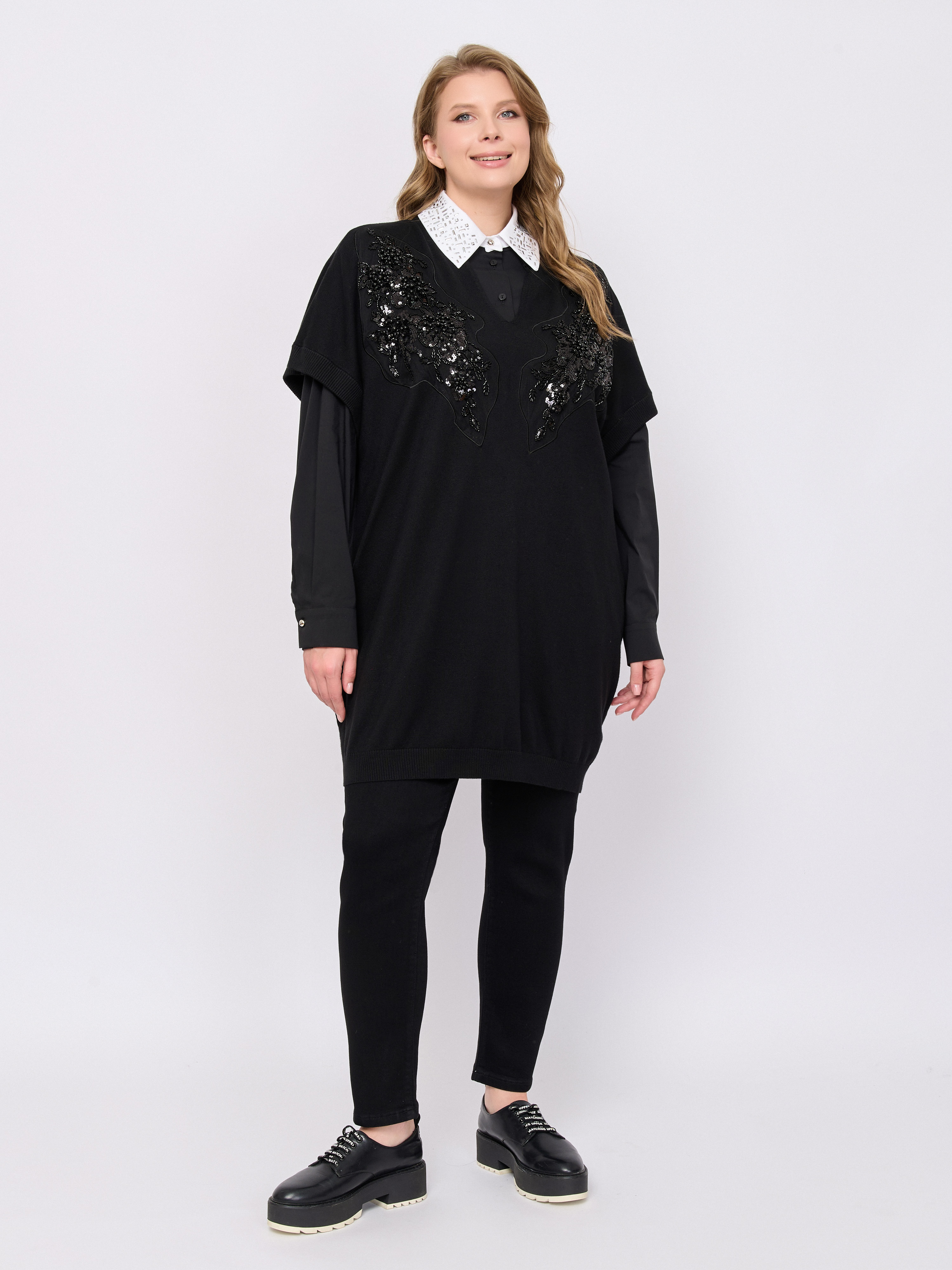Э0007.2533.D.NETTO/м/25-02 Брюки джинсовые Mat Fashion