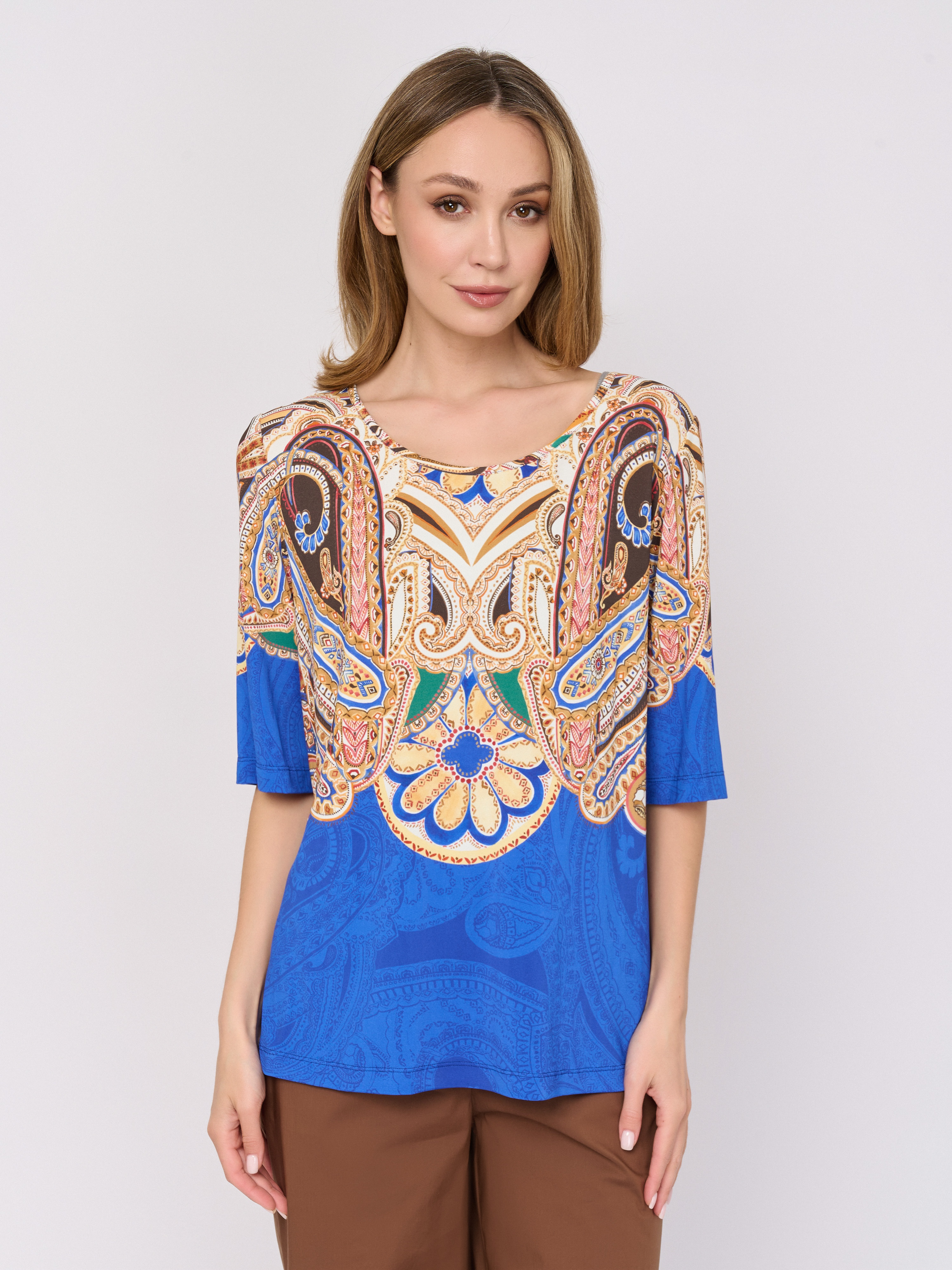 С2А87 380/м/26-01 Блузка тр. PIERO MORETTI