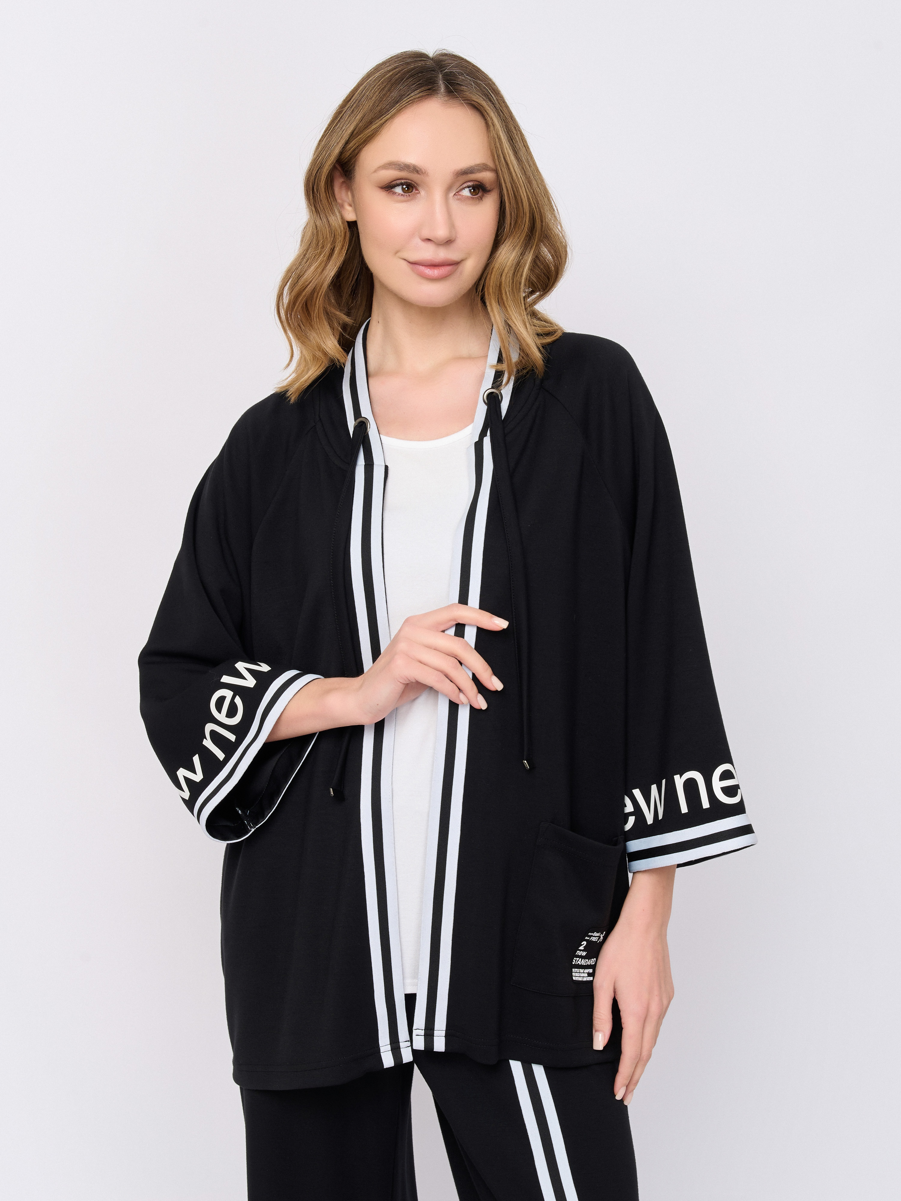 С124115/м/26-01 Кардиган тр. DORIS STREICH