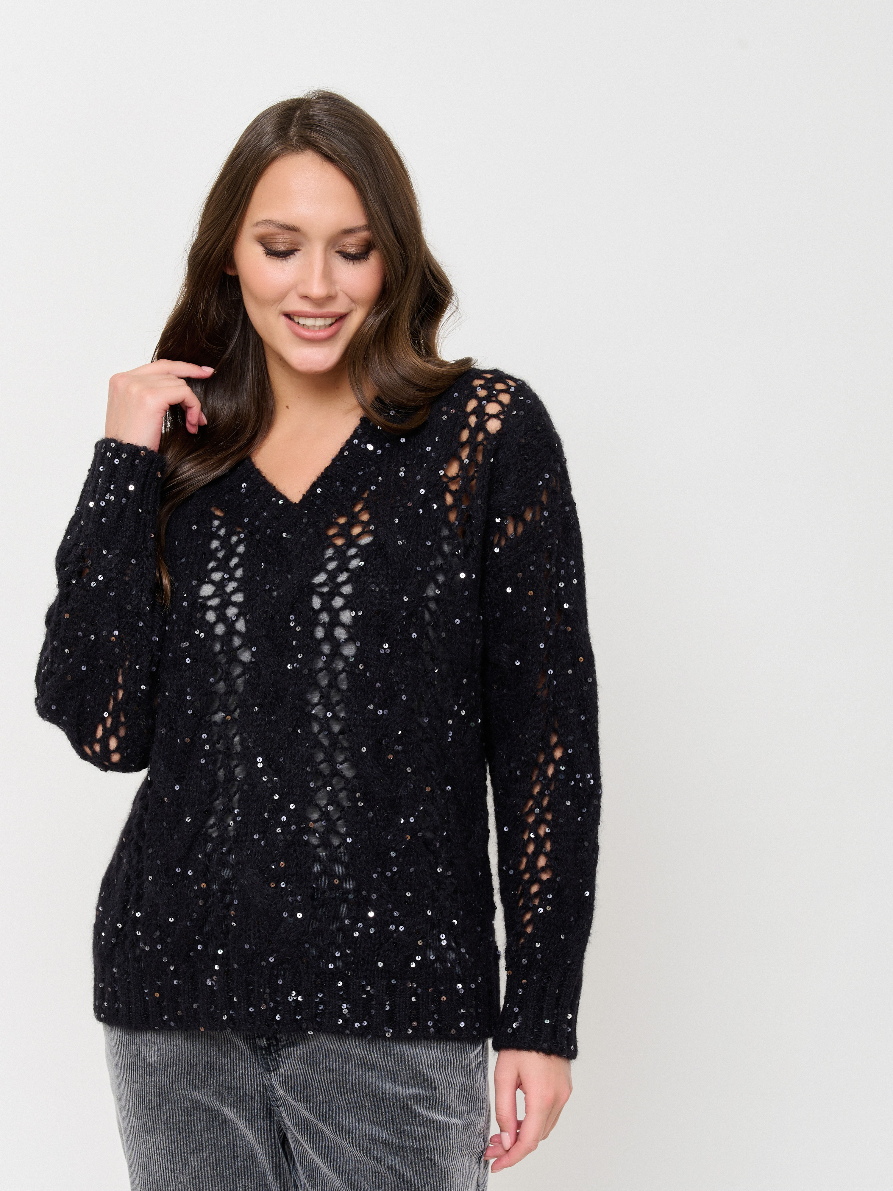 ЭD350742V/м/24-02 Пуловер PANICALE