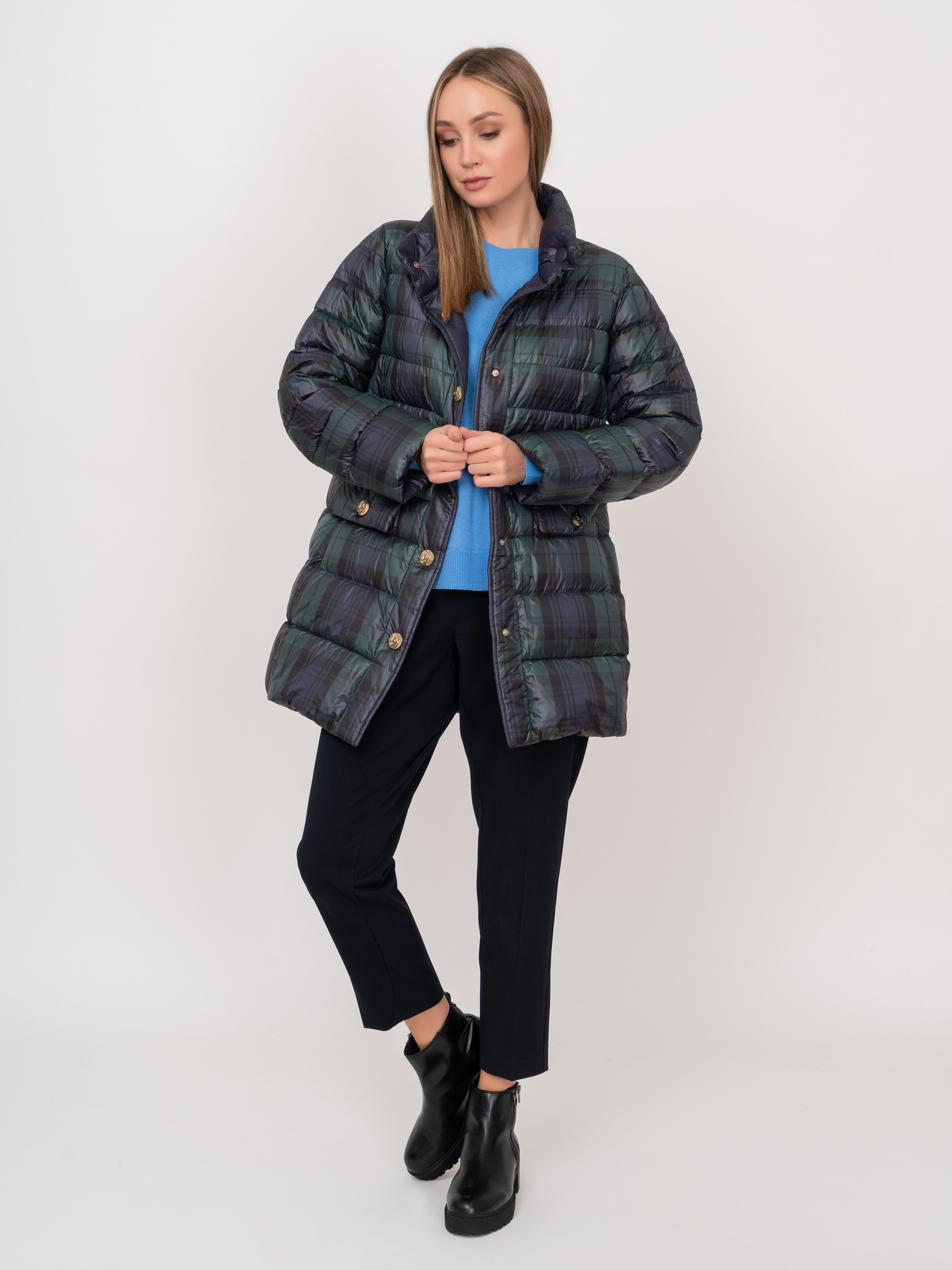 ЭSALUTI/м/21-02 Полупальто (пуховик) Luisa Spagnoli