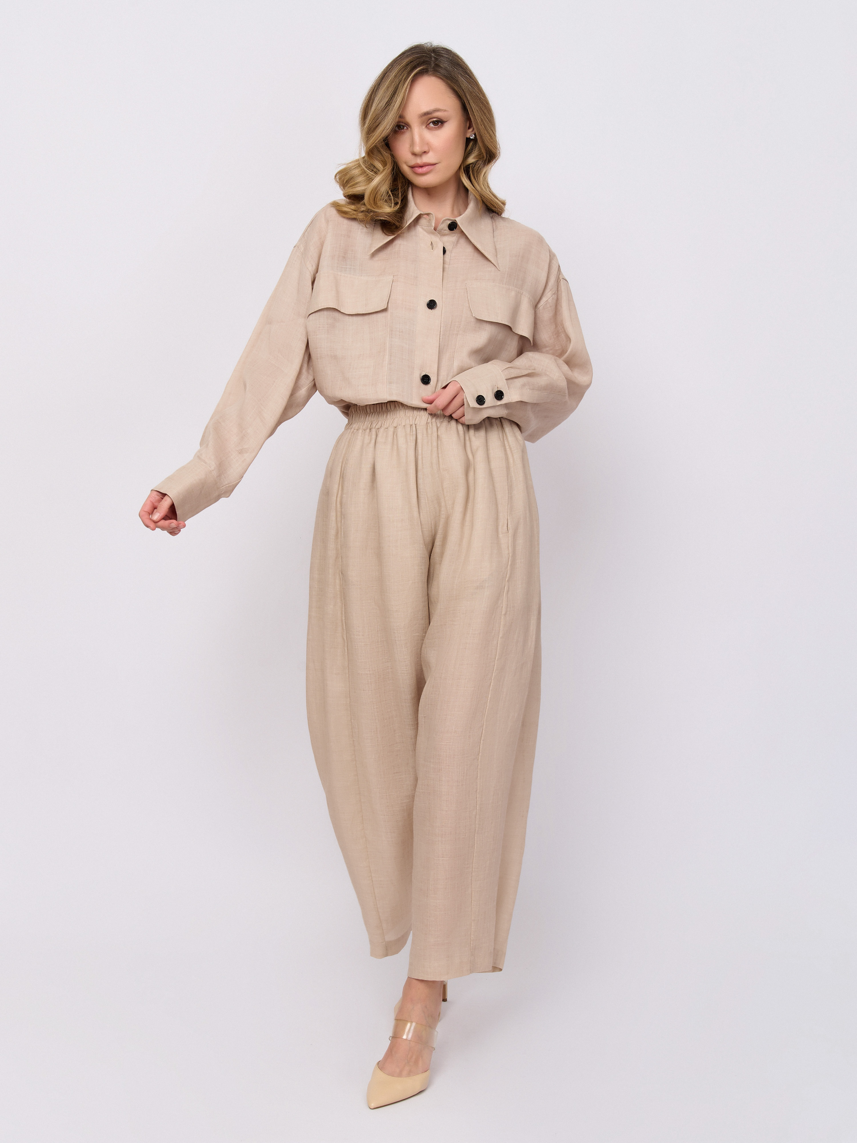 ЭM5EJ05/м/25-01 Брюки Meimeij