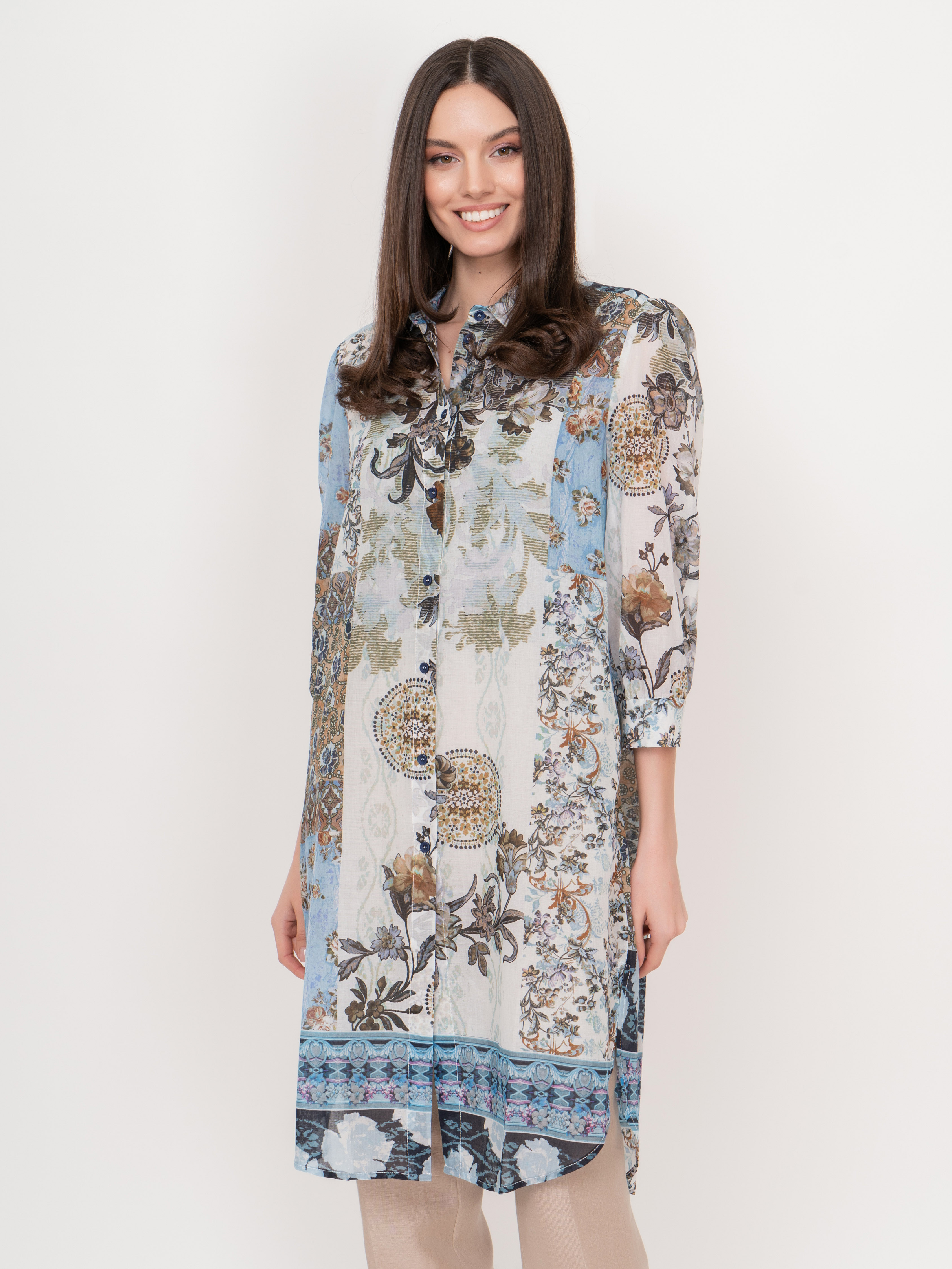 Э22D1675/22-01 Блуза (удлиненная) Donne da Sogno