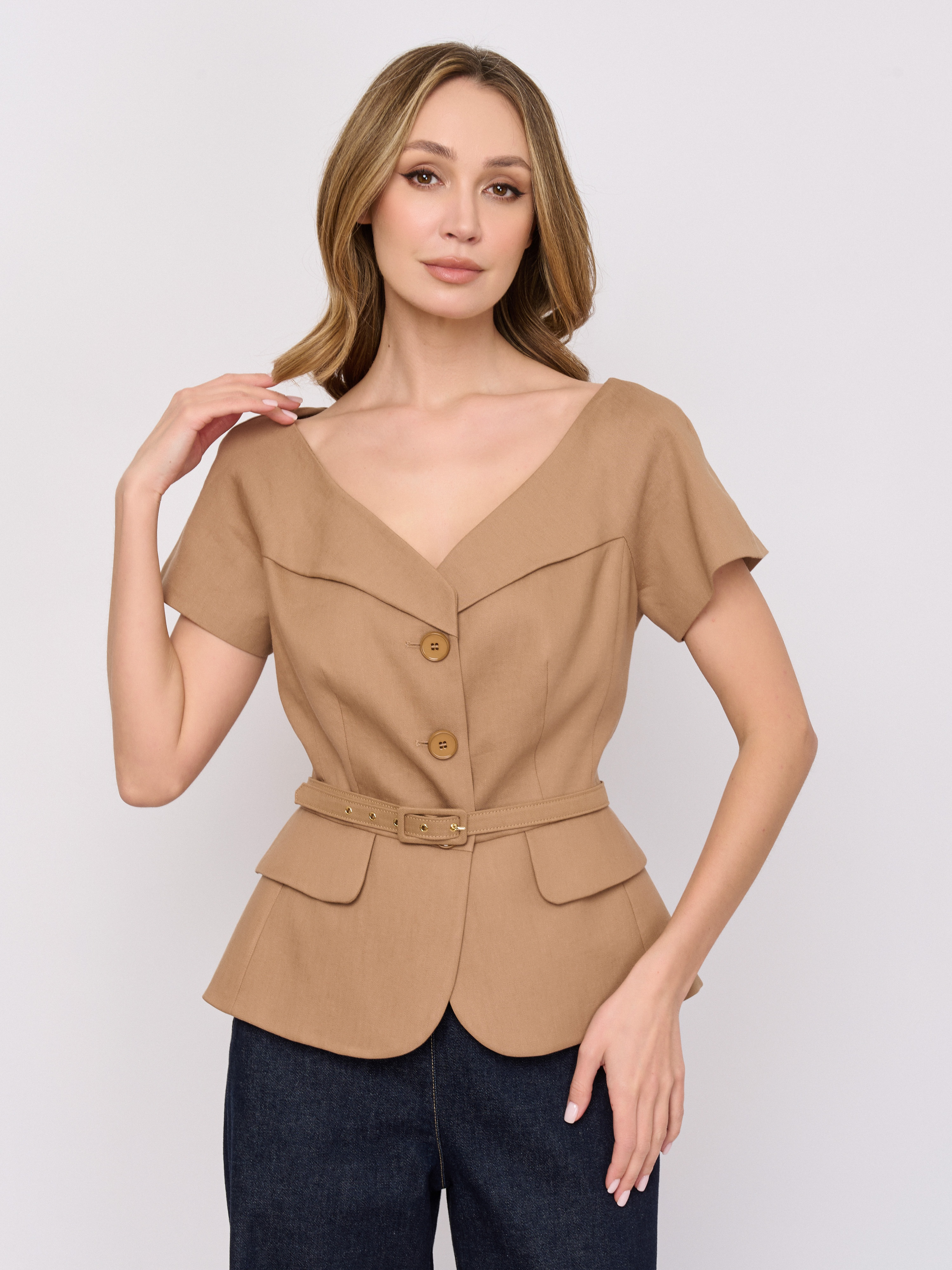 С VAROMA/м/26-01 Жакет Luisa Spagnoli