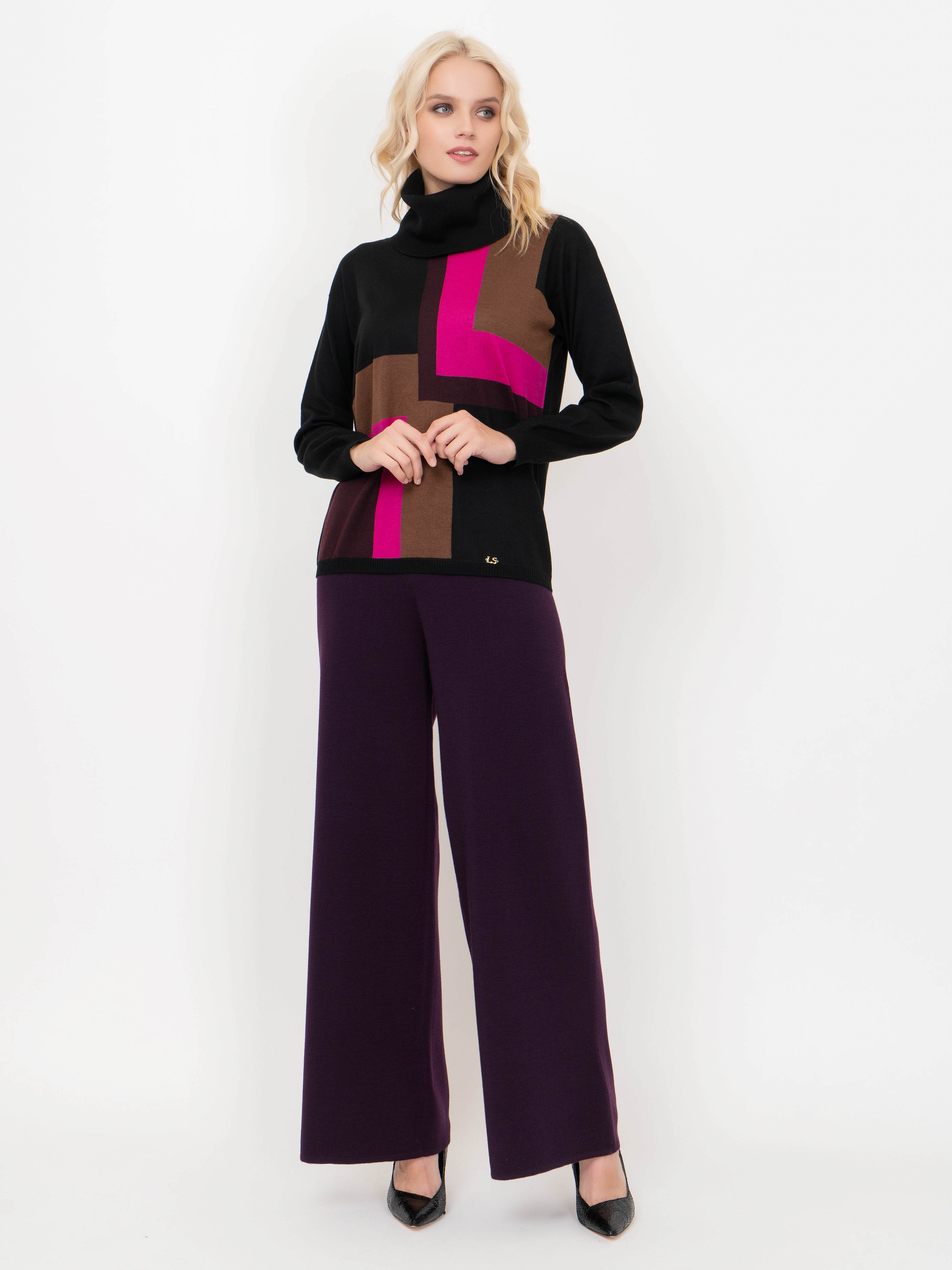 ЭMELODY/20-02 Брюки тр.Luisa Spagnoli