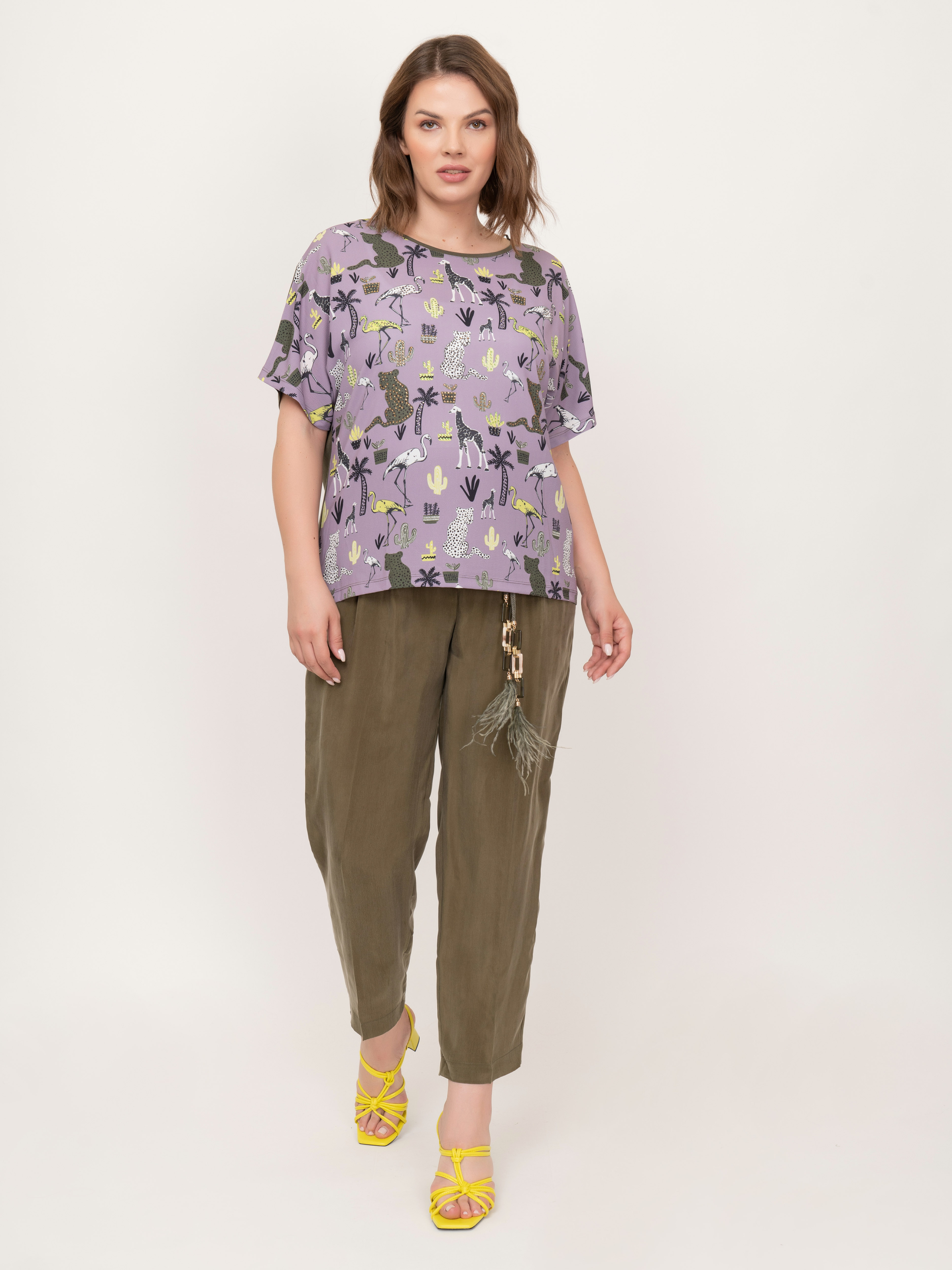 Э2203-121/21-01 Блуза тр. Franco Vello