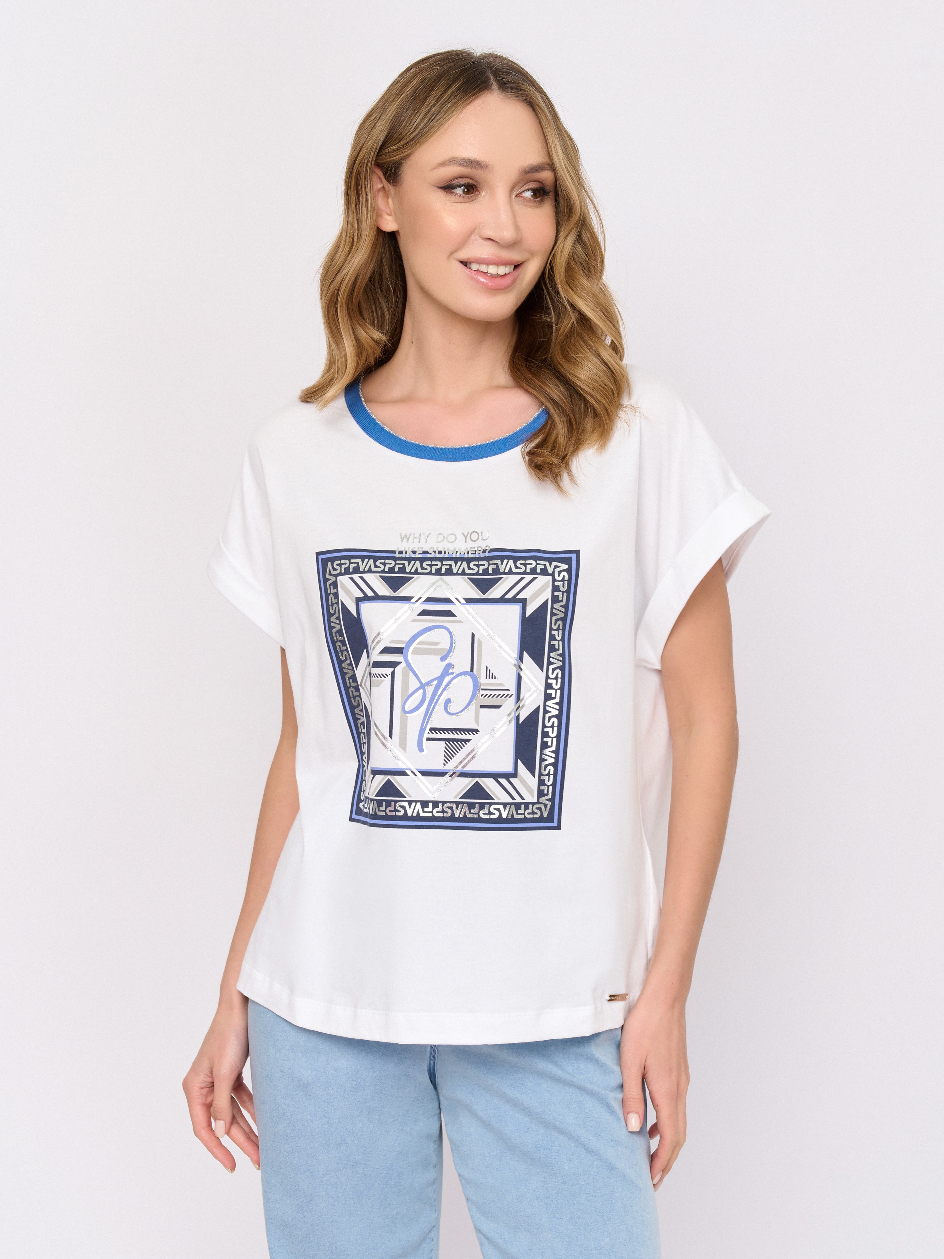 Э2245-126/м/26-01 Блузка тр. Franco Vello