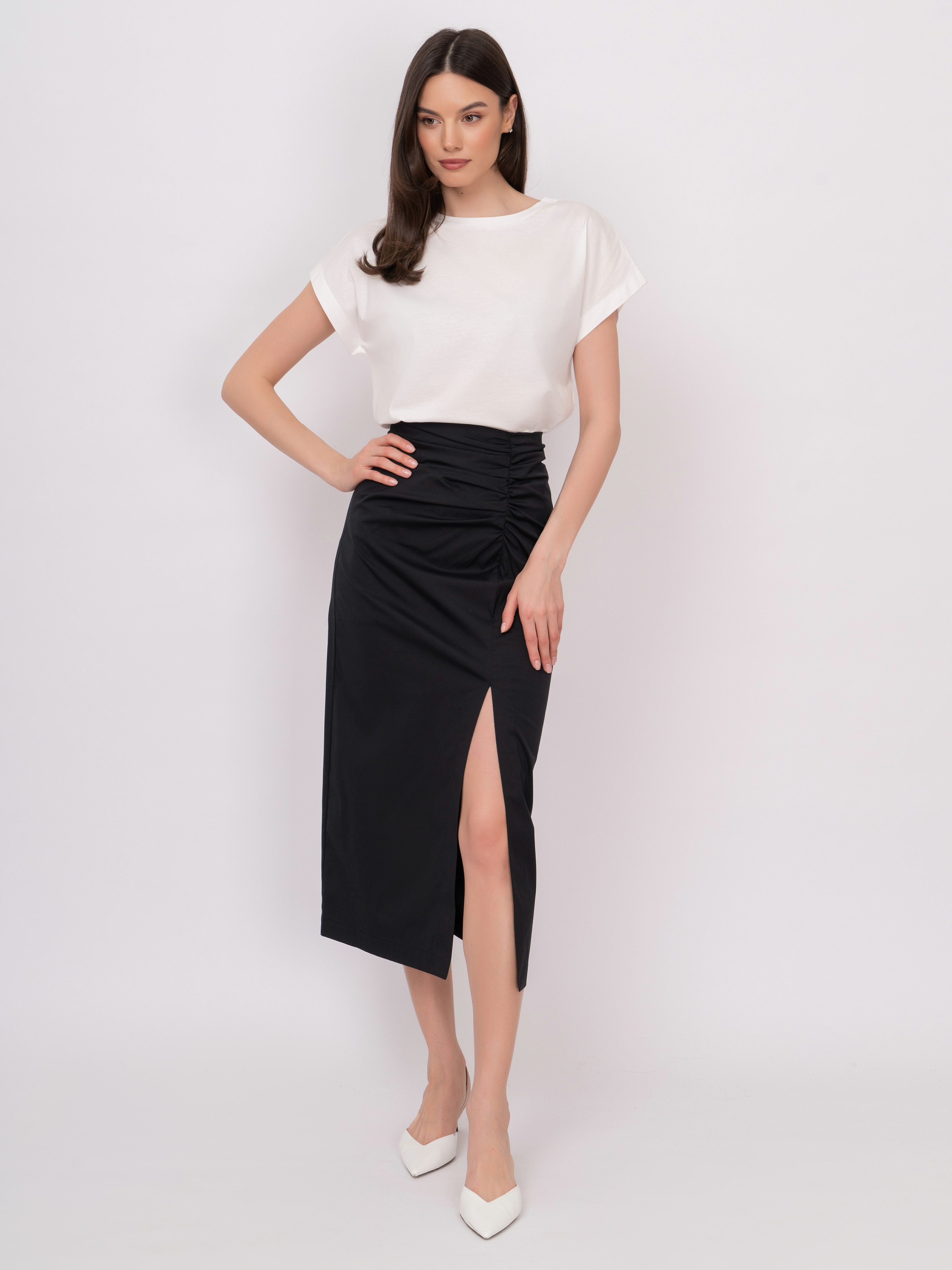 Э39410522 JADI/22-01 Джемпер с коротким рукавом Marella