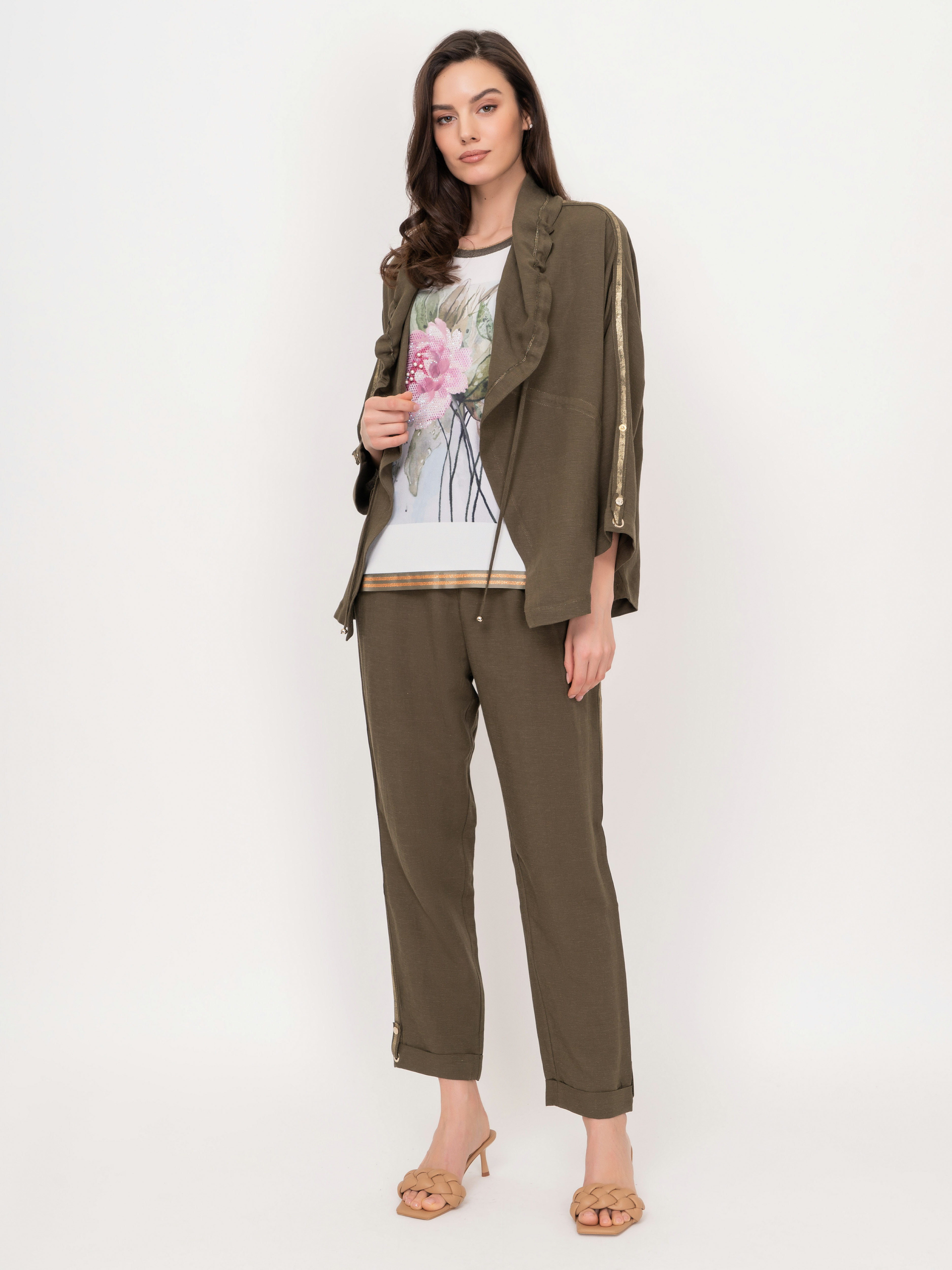 Э6046-121/21-01 Комплект (жакет+брюки) Franco Vello