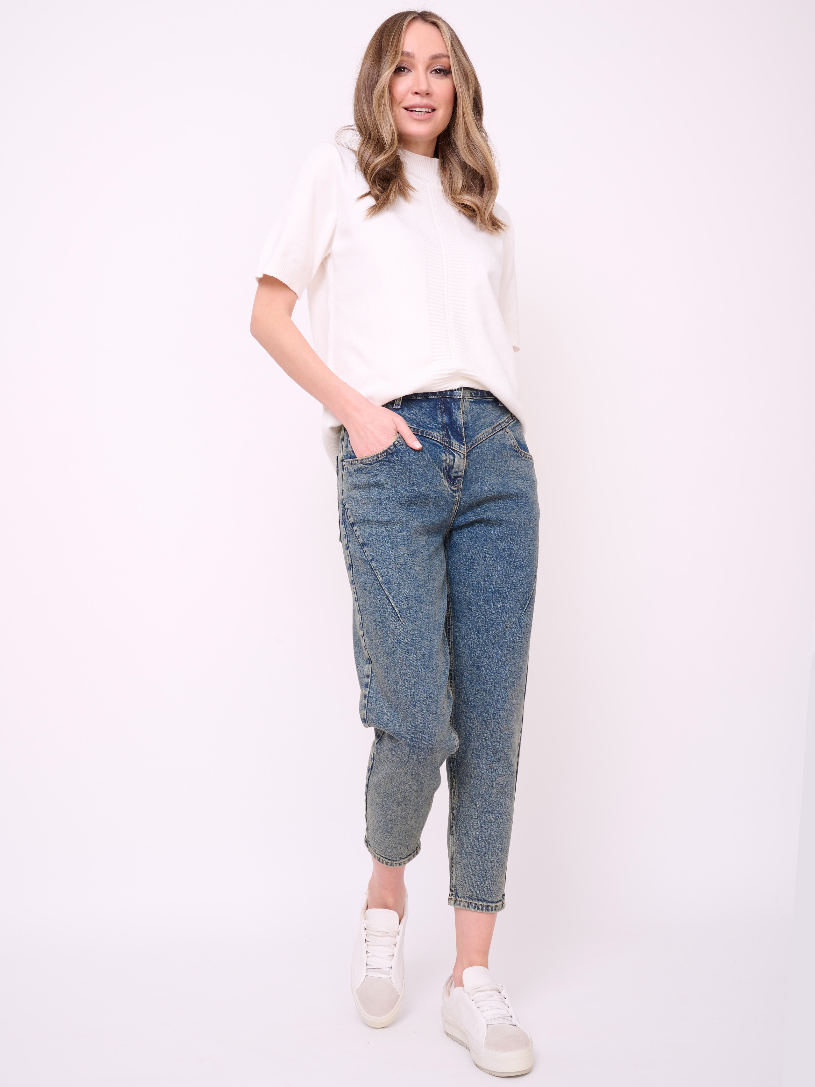 отмена 7620-225/24-02 Брюки джинсовые Franco Vello