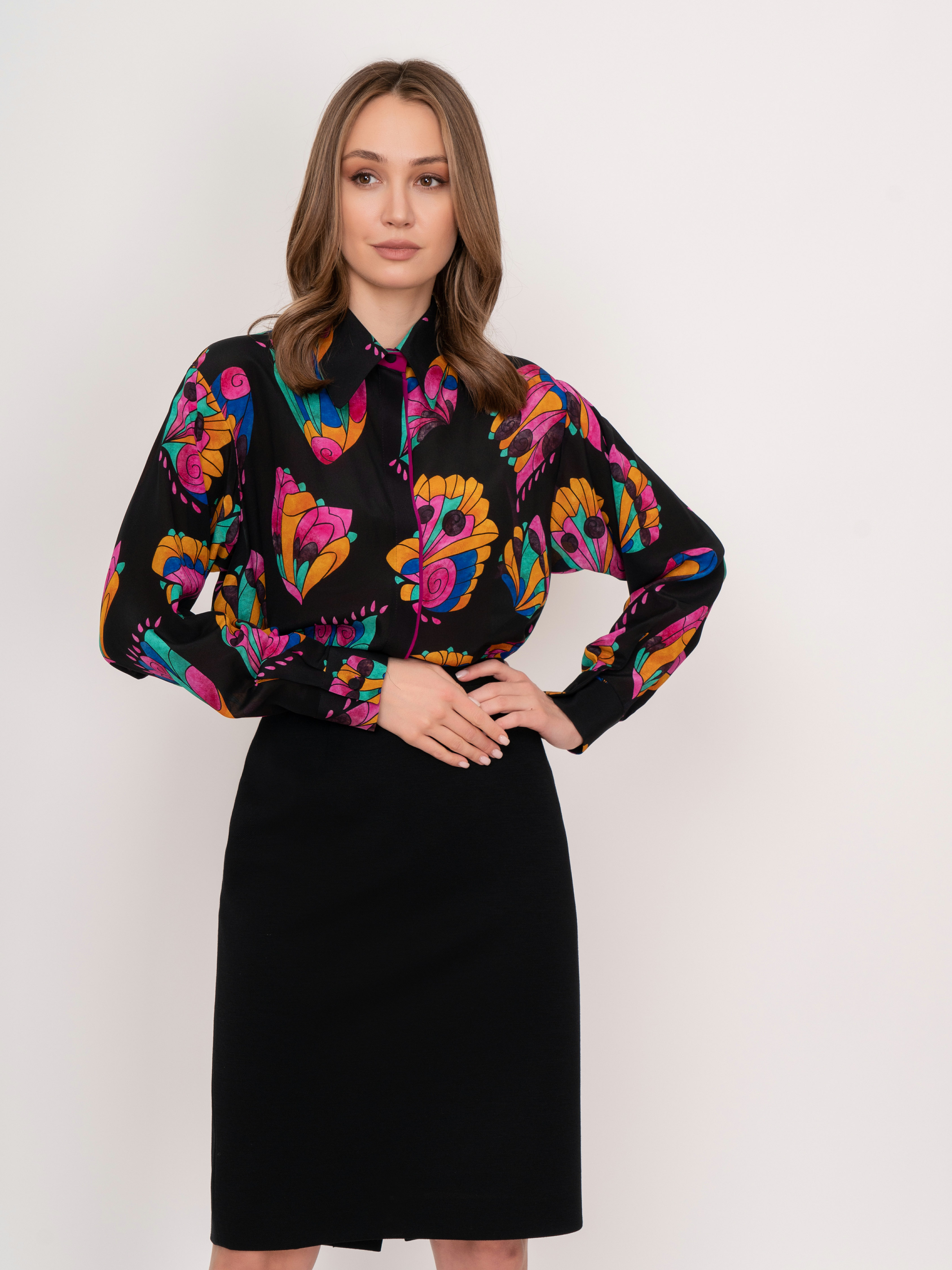 ЭBIGLIA/22-01 Блуза Luisa Spagnoli