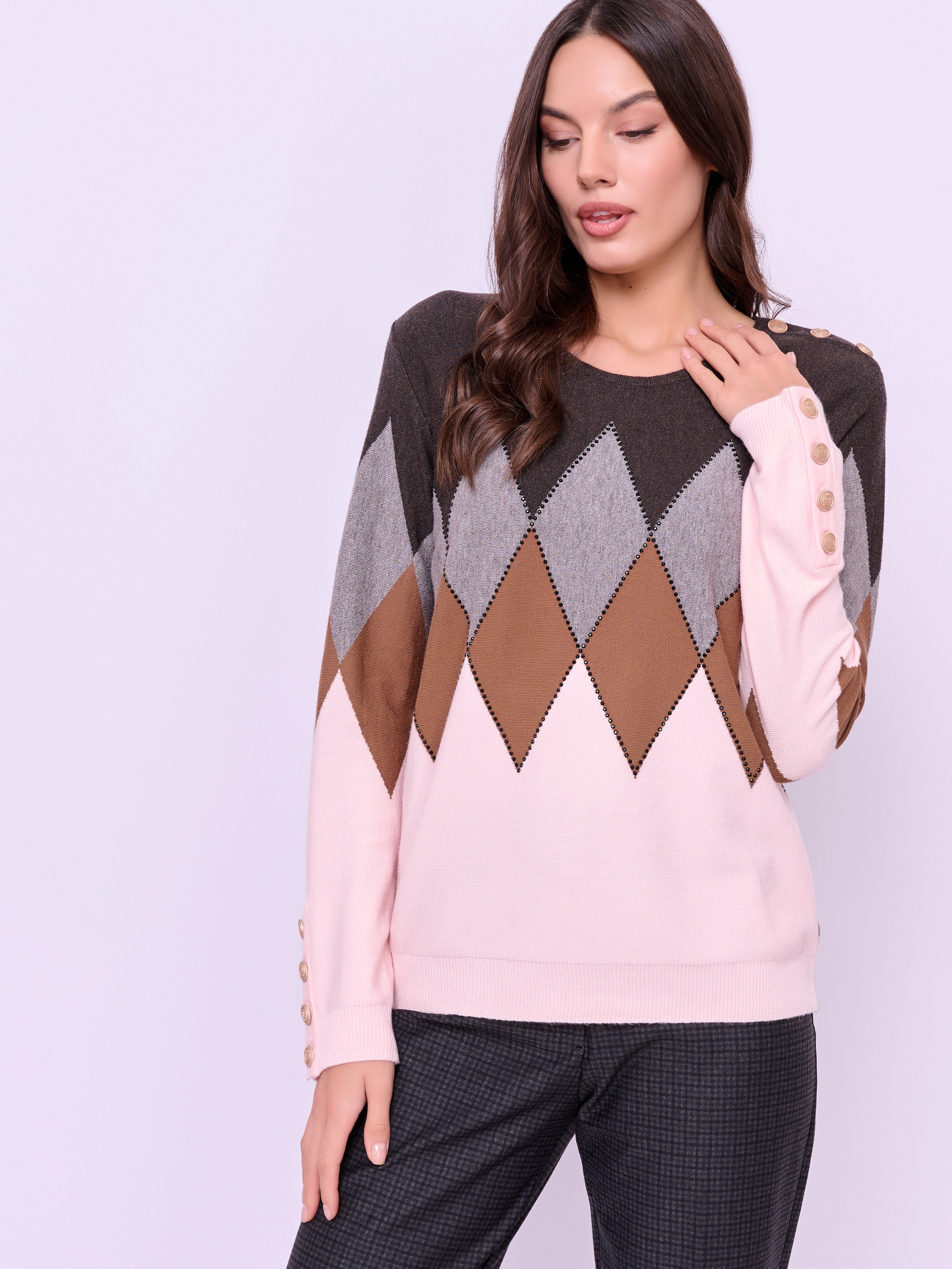 ЭAW379/23-02 Джемпер Leo&Ugo