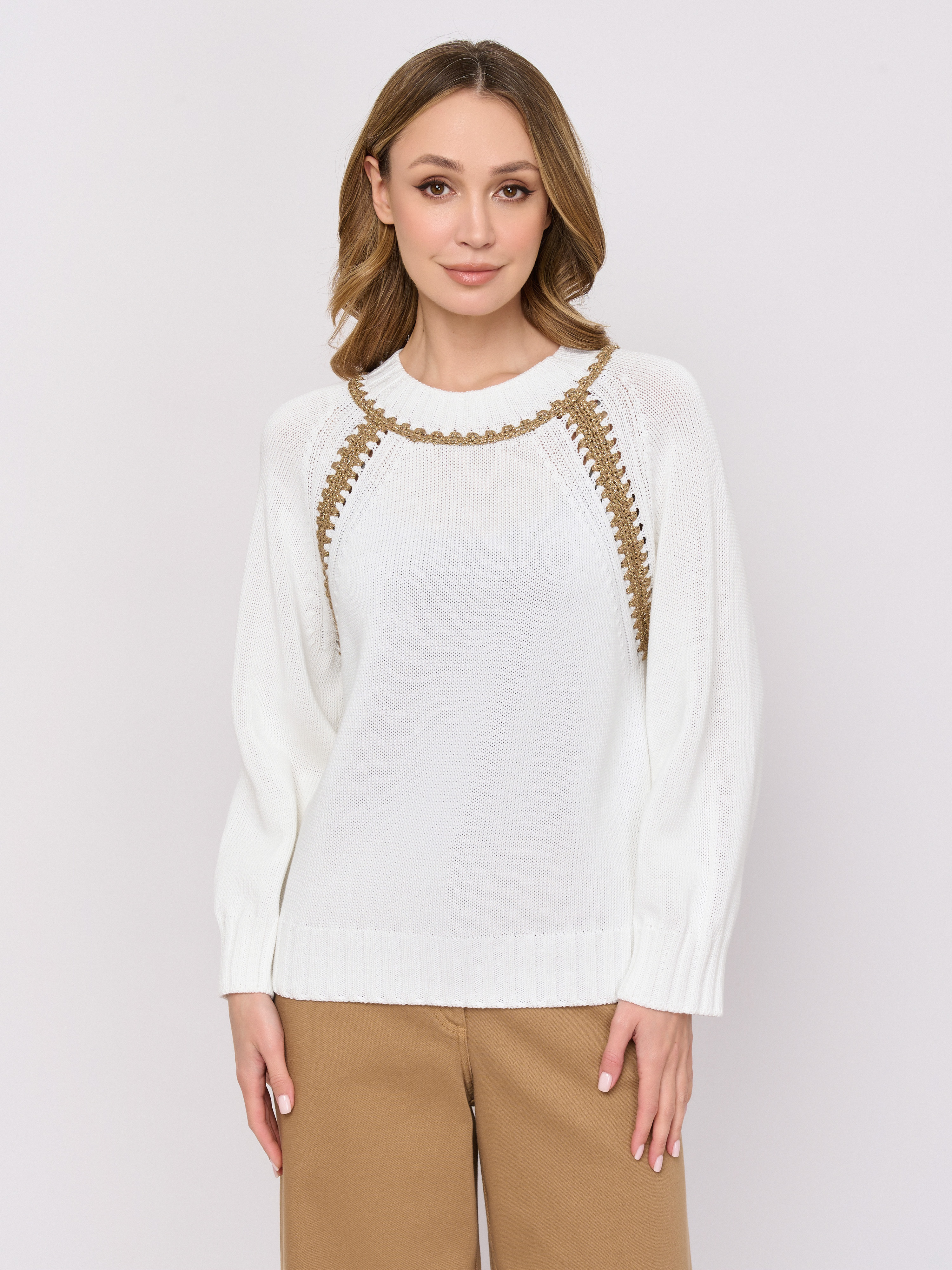 С CONQUISTA/м/26-01 Джемпер Luisa Spagnoli