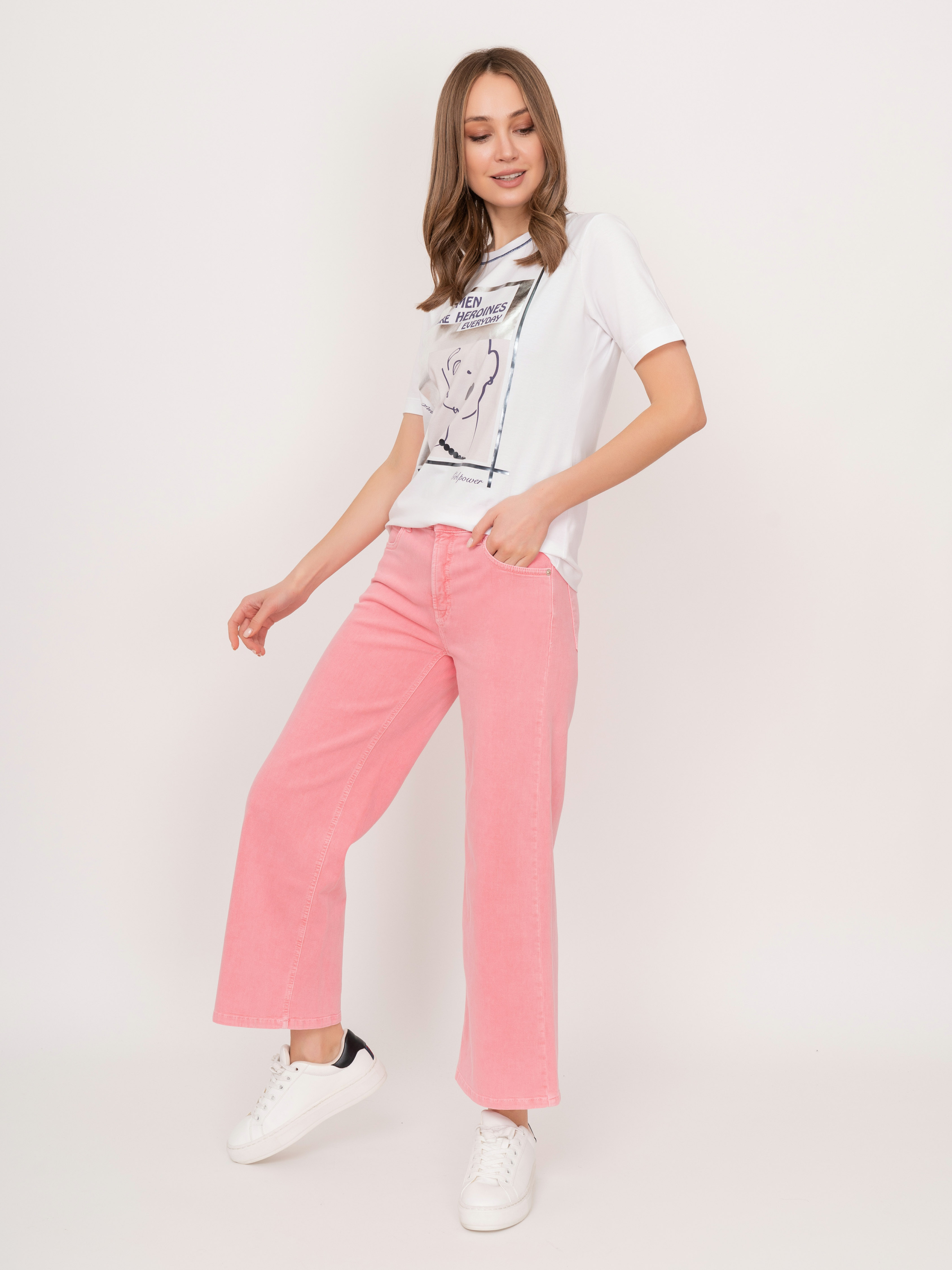 Э0021/02/9558/22-01 Брюки джинсовые Cambio