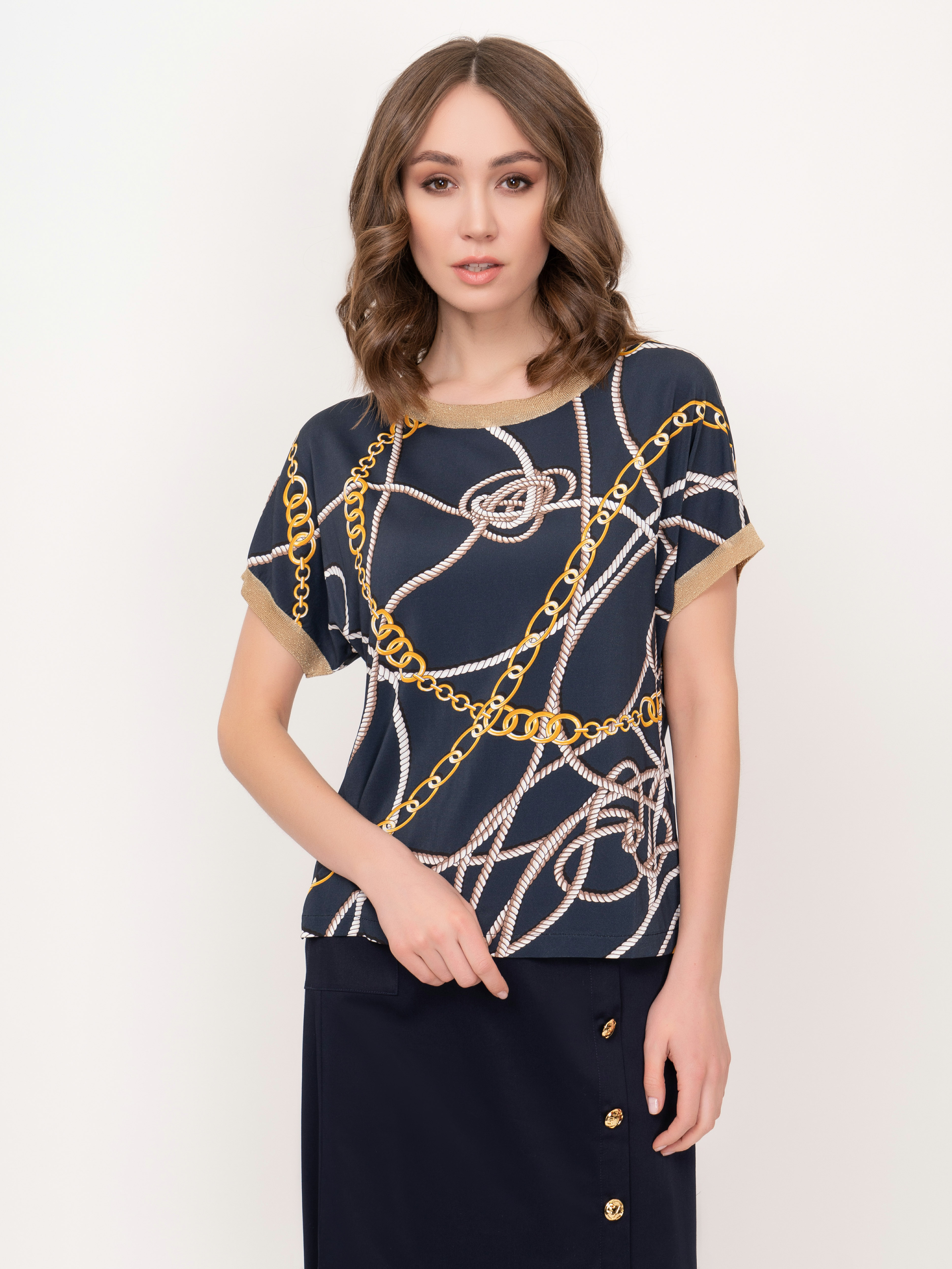 Э5M816/21-01 Блузка Elisa Fanti