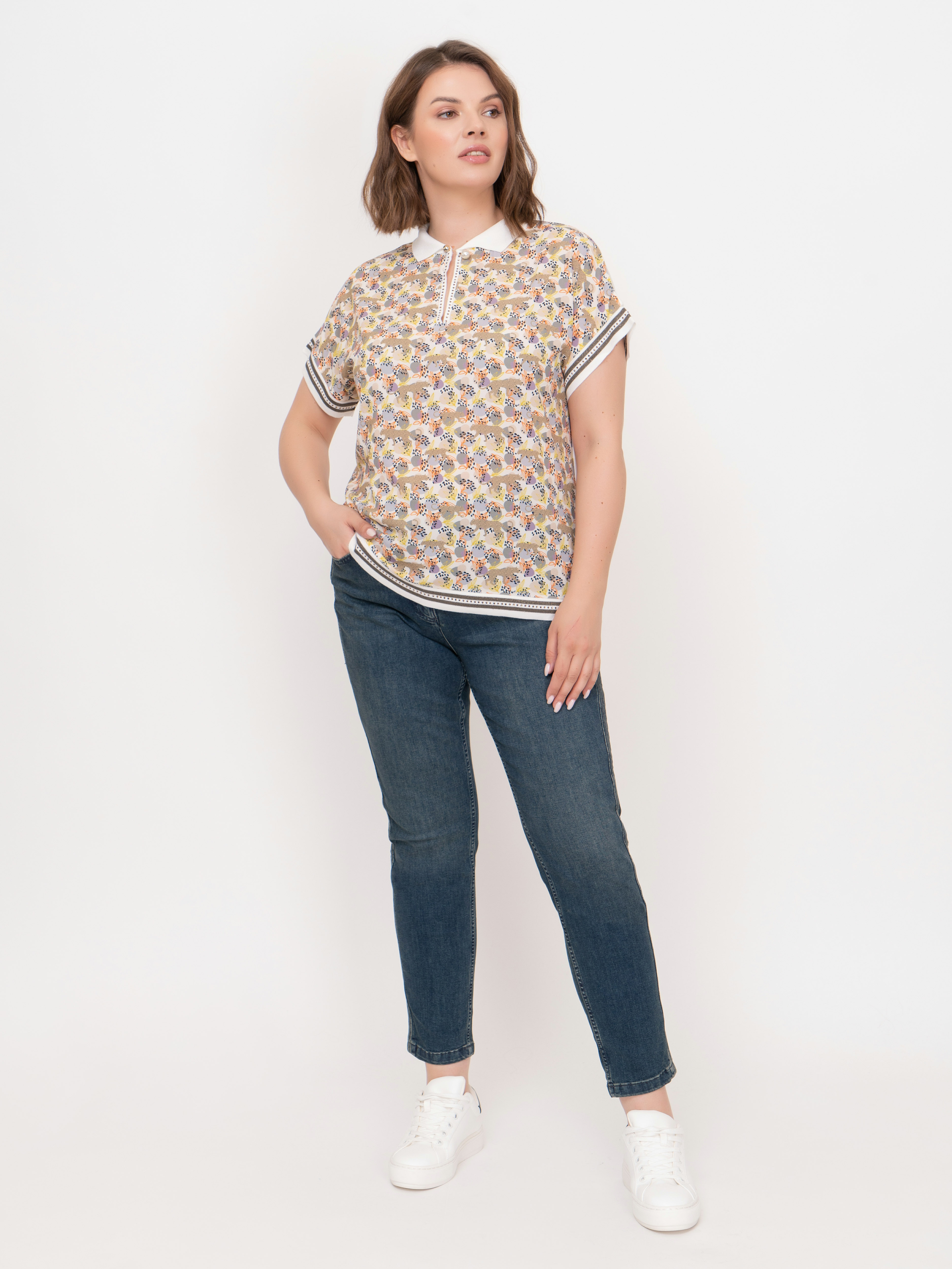 Э5187-121/21-01 Блуза тр. Franco Vello