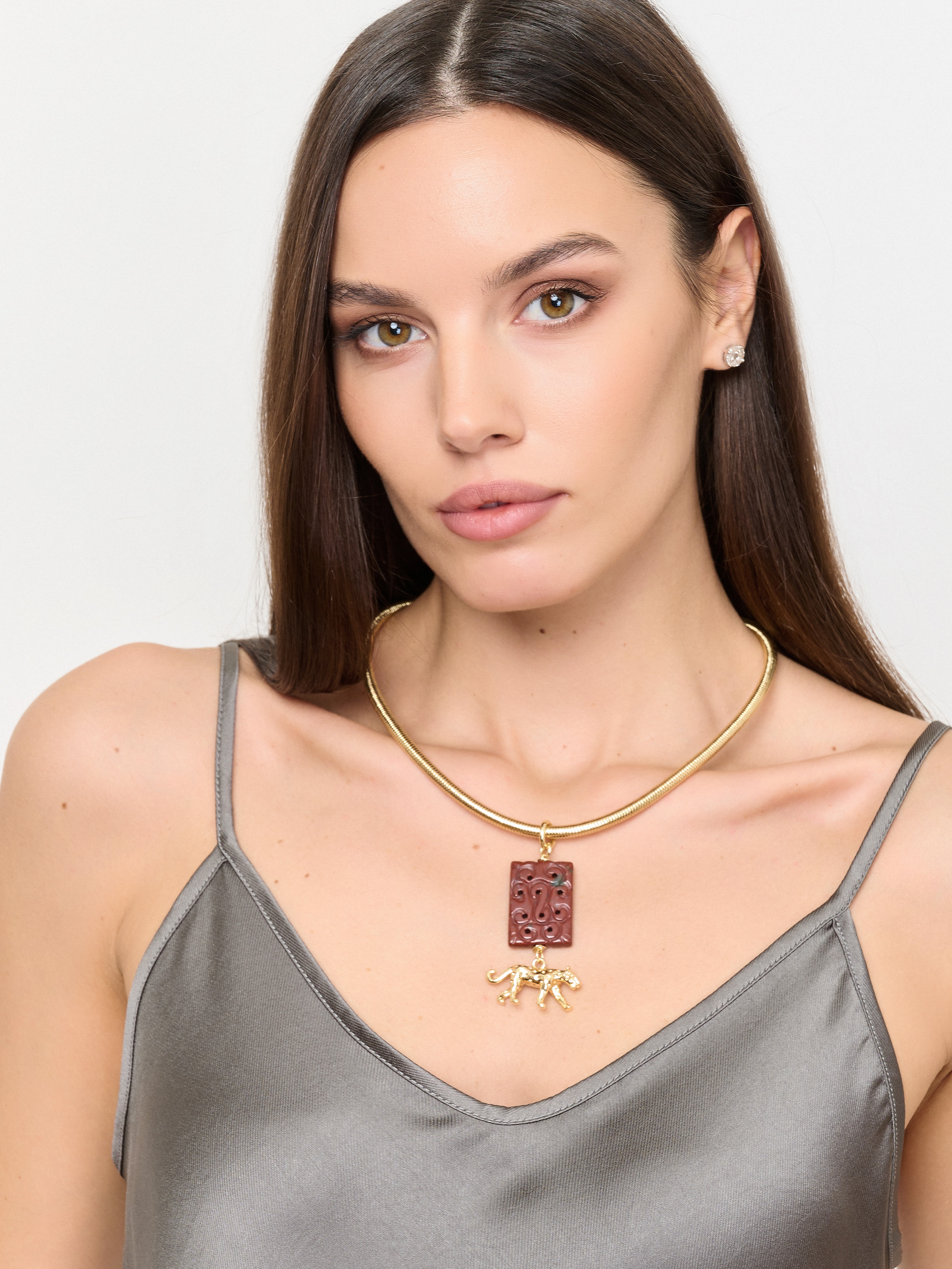 Э438595/24-02 Колье Лукоморье Ярославна