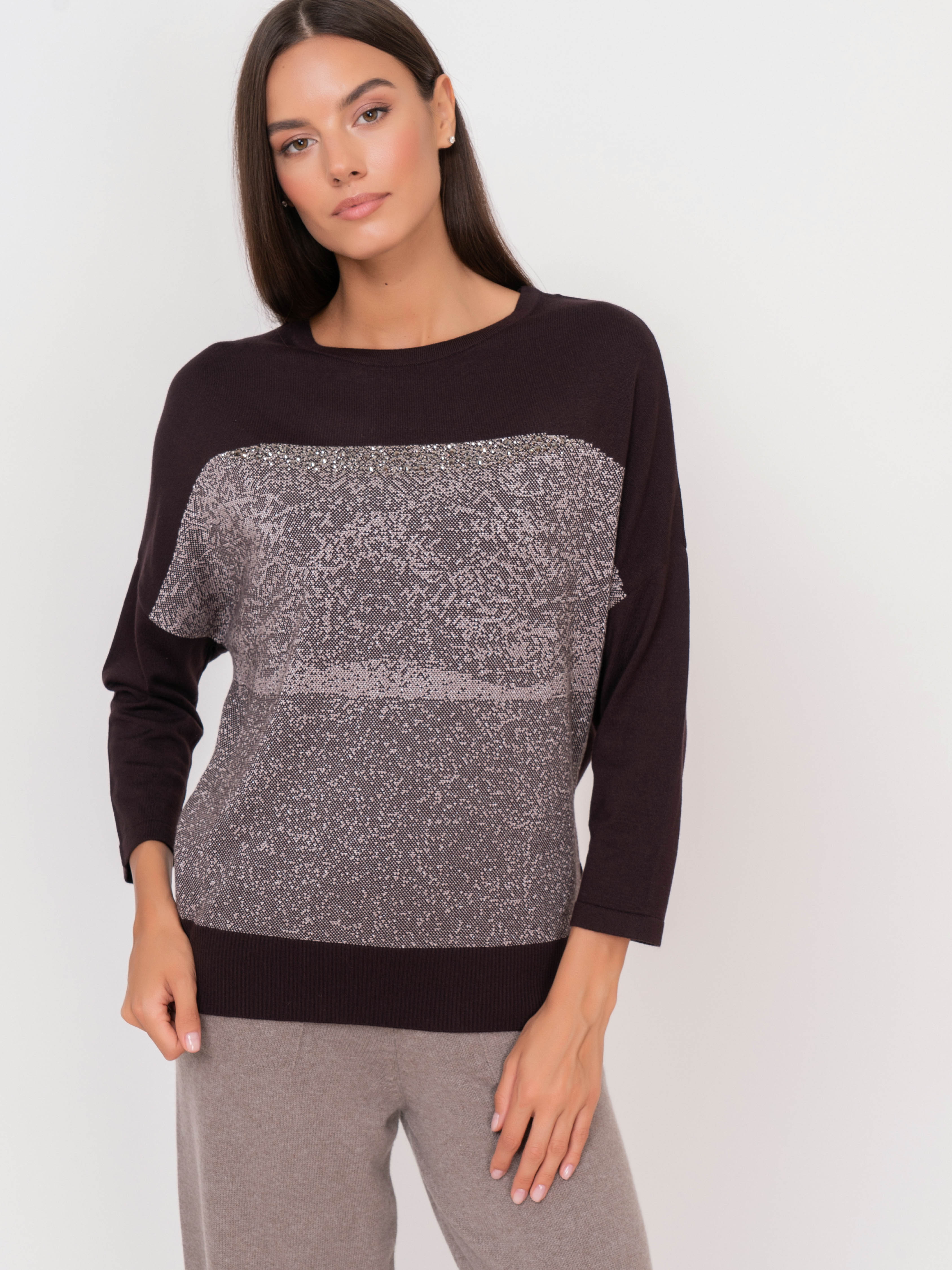 Э5208-222/21-02 Джемпер вязаный Franco Vello