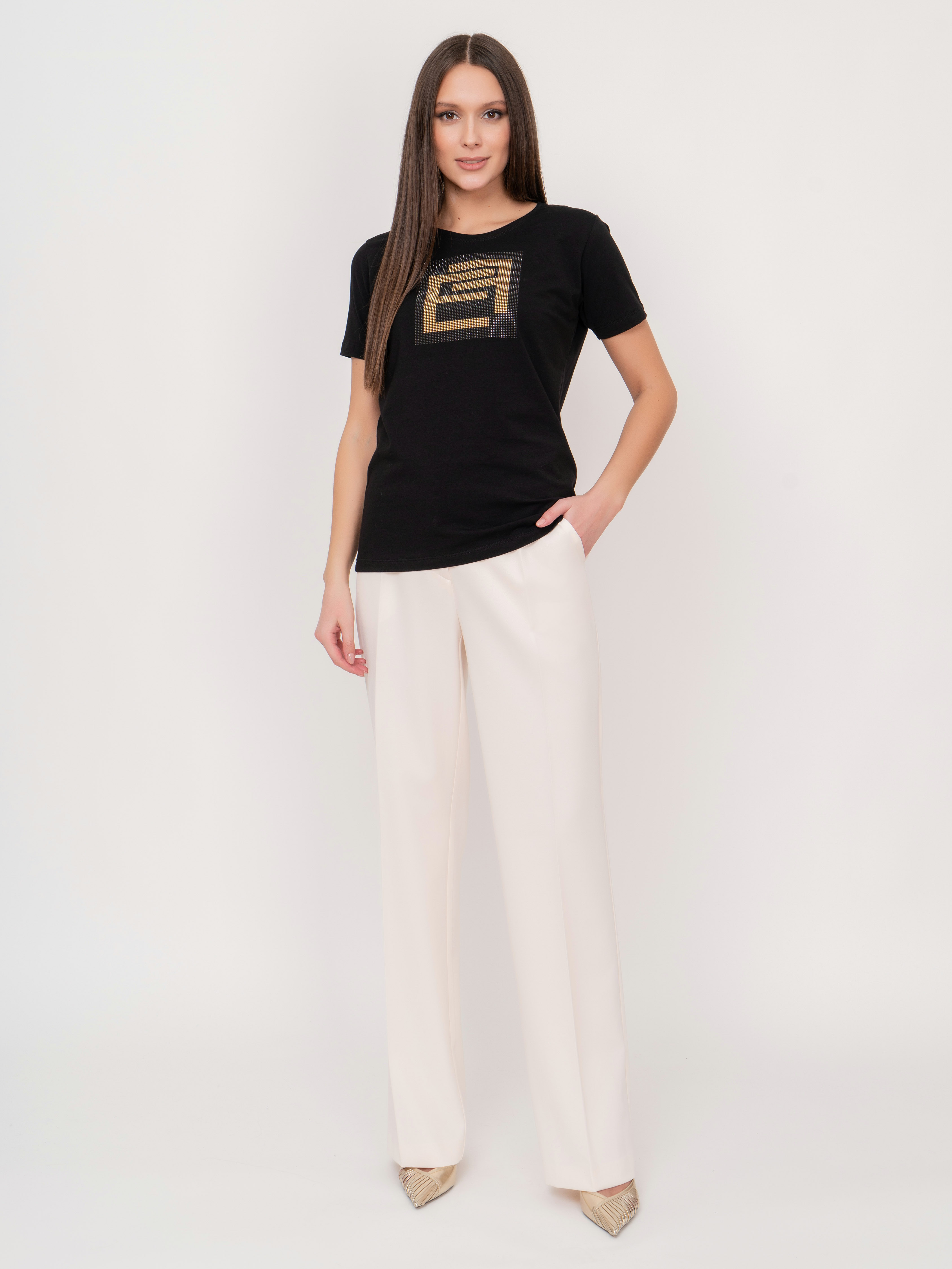 Э4P045/22-01 Брюки Elisa Fanti