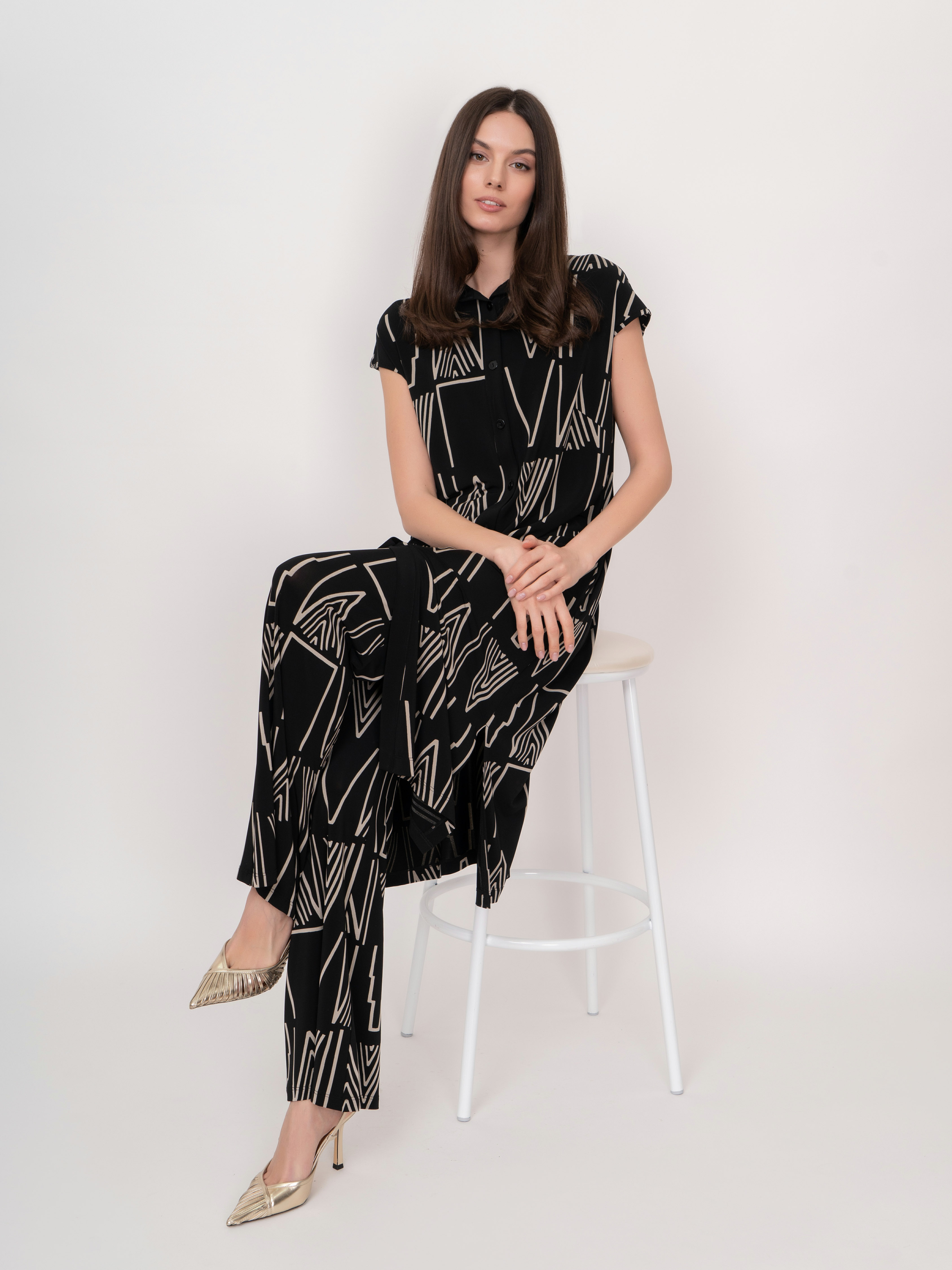 ЭMERLINO 262/22-01 Платье тр. Moretti