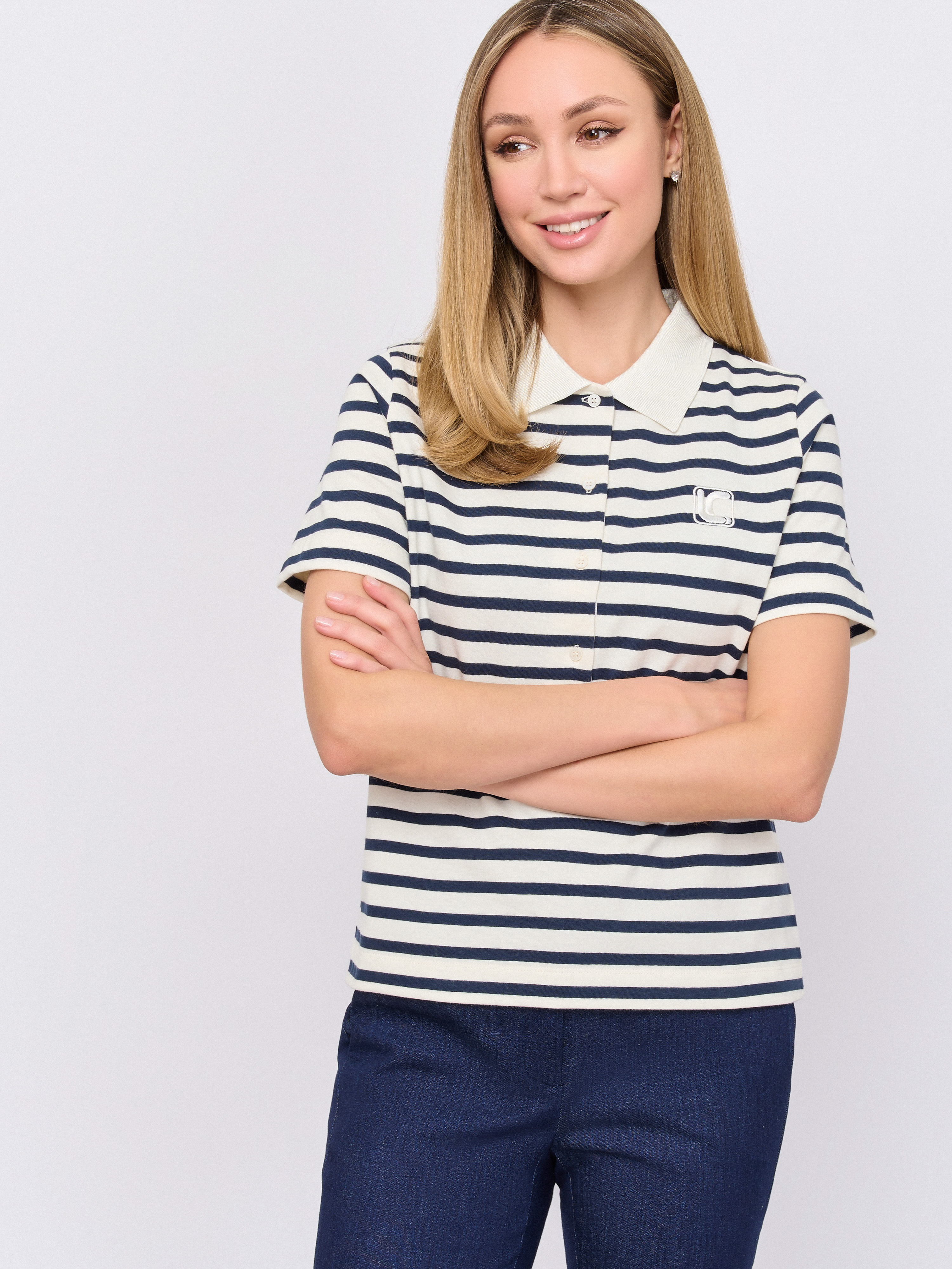 Э318243/7800/м/25-01 Рубашка-поло Luisa Cerano