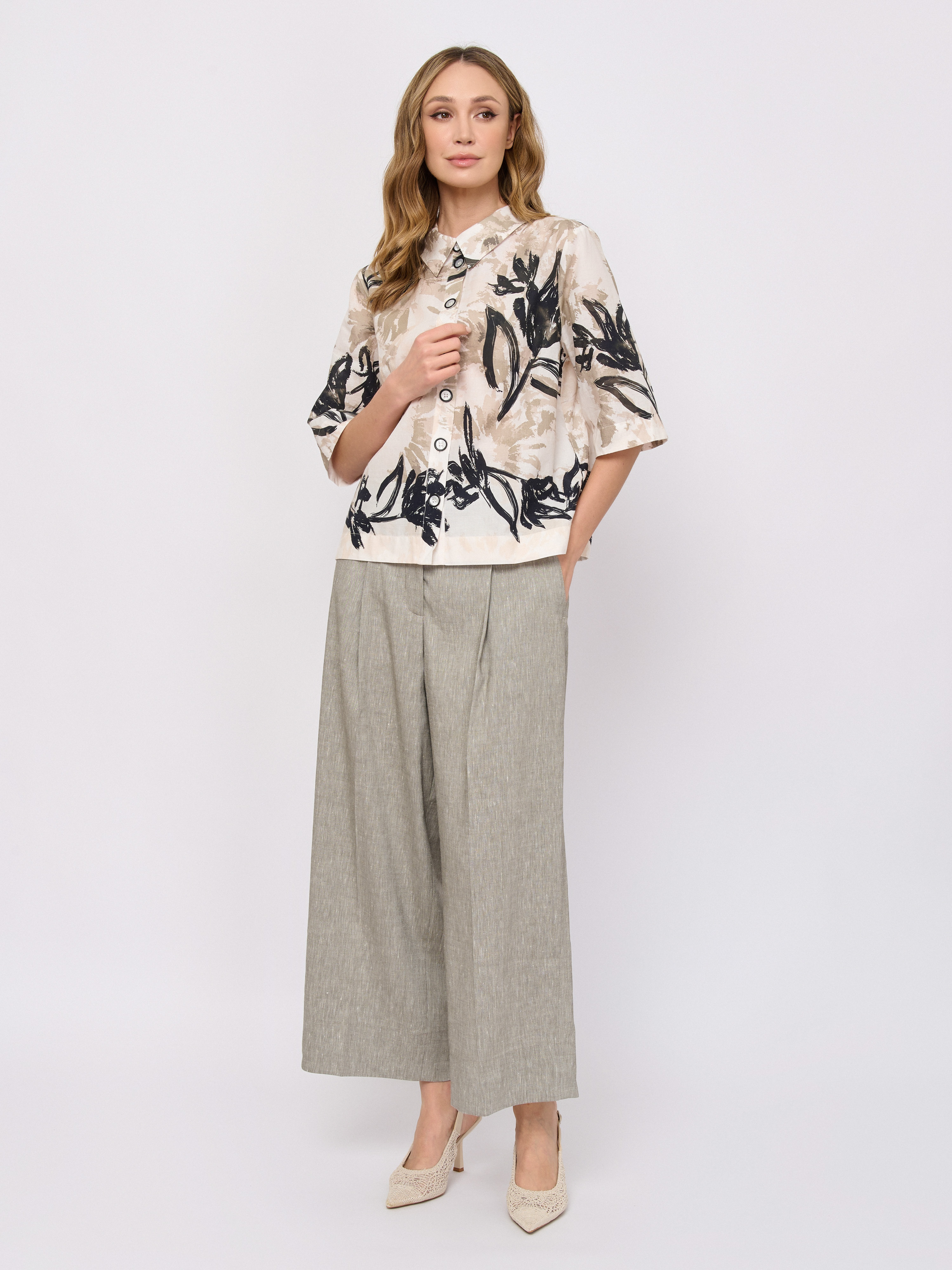 Э7874-126/м/26-01 Брюки Franco Vello