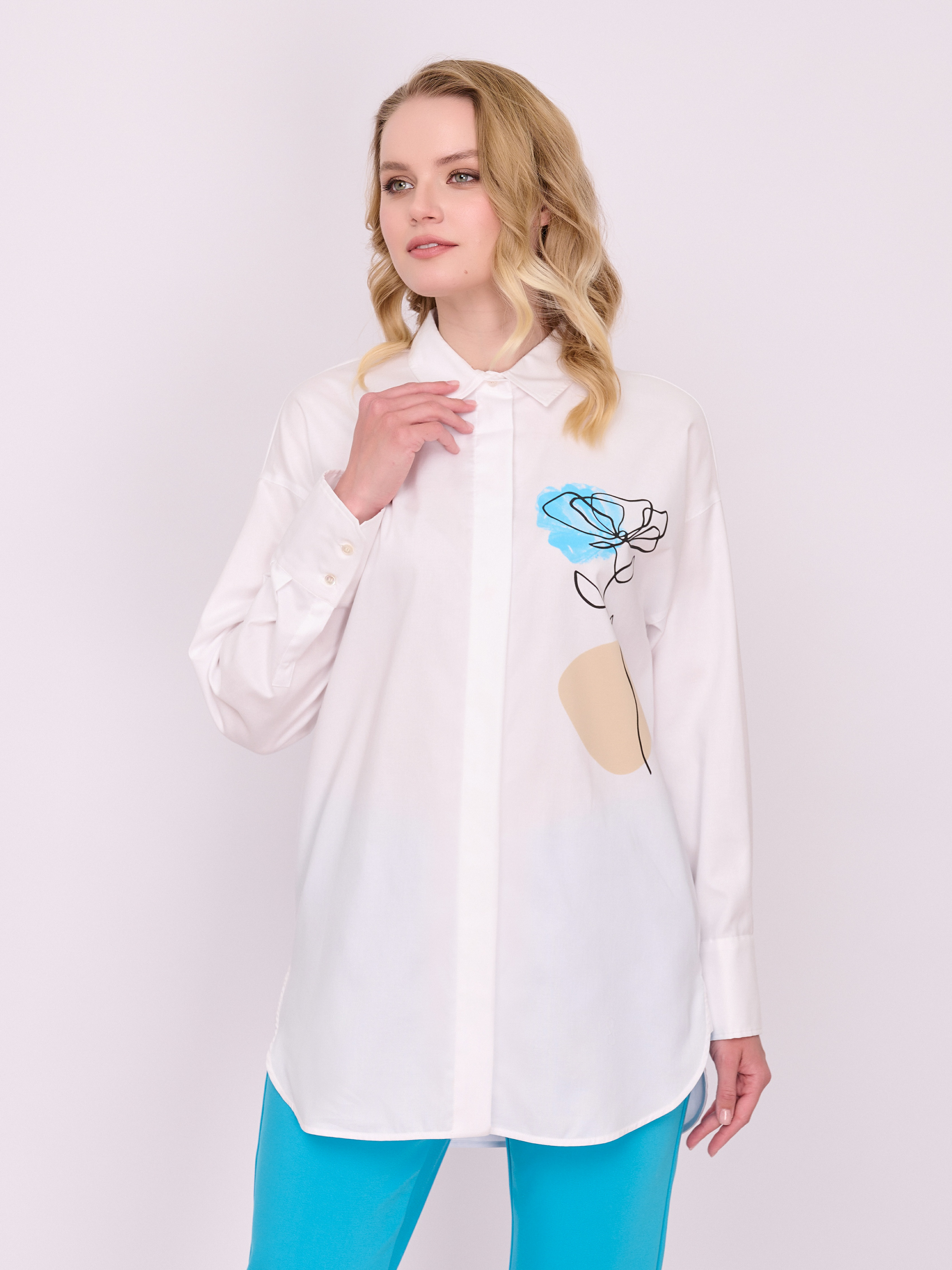 Э31910131 MANTIDE/23-01 Блуза Marella