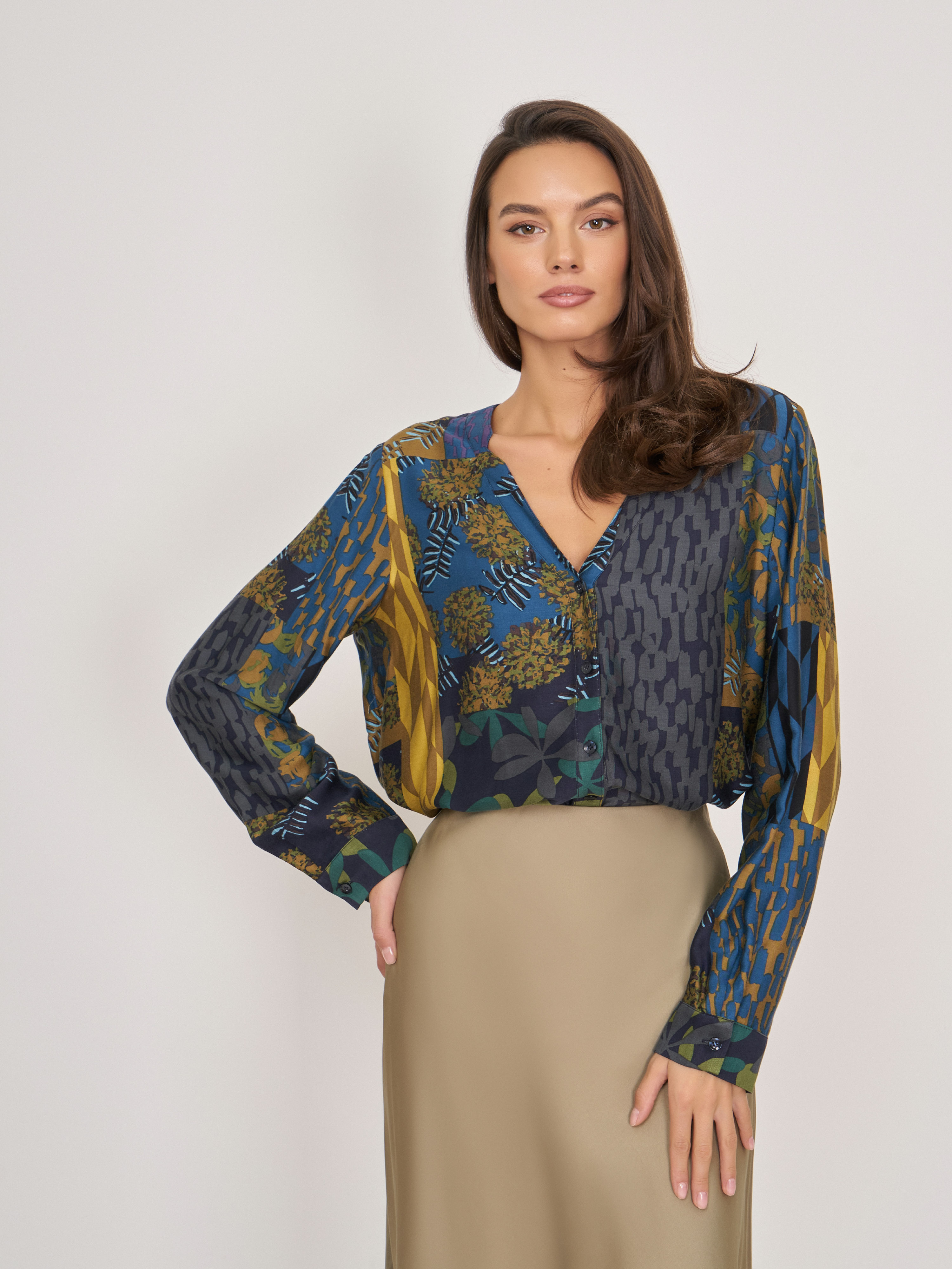 Э160022-21031/22-02 Блузка Samoon