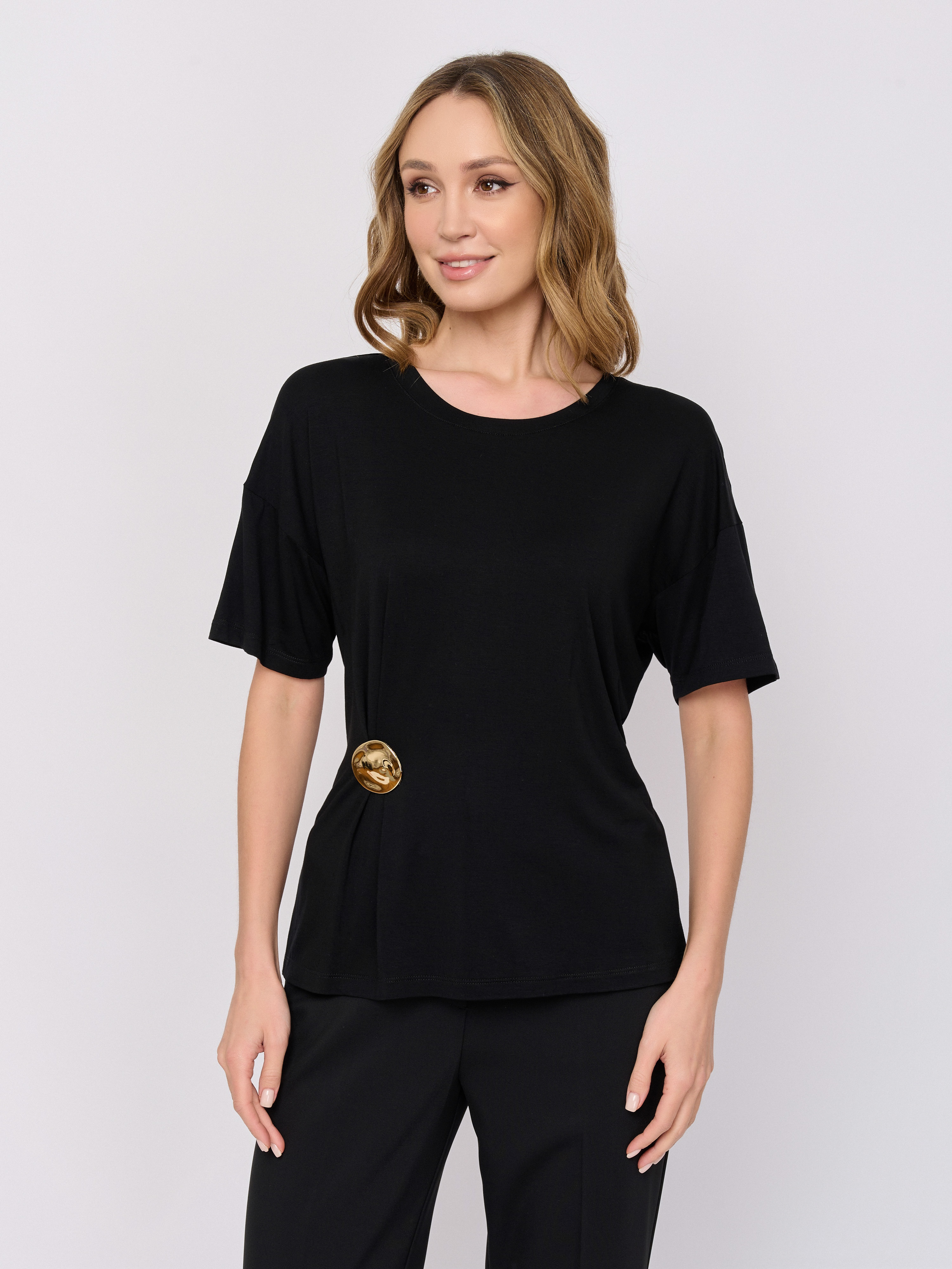 СTEJ968/м/26-01 Блузка тр. LEO & UGO