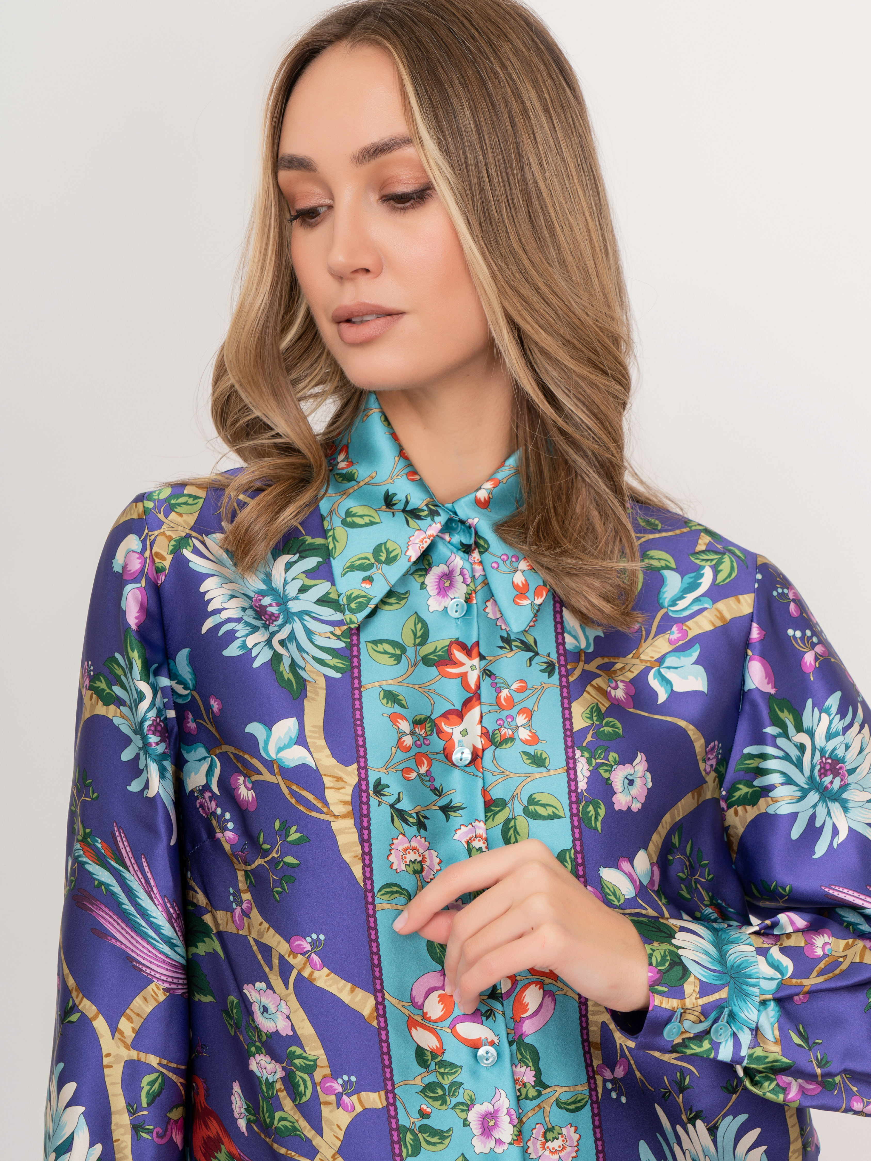 ЭLOCANDINA/22-02 Блуза Luisa Spagnoli