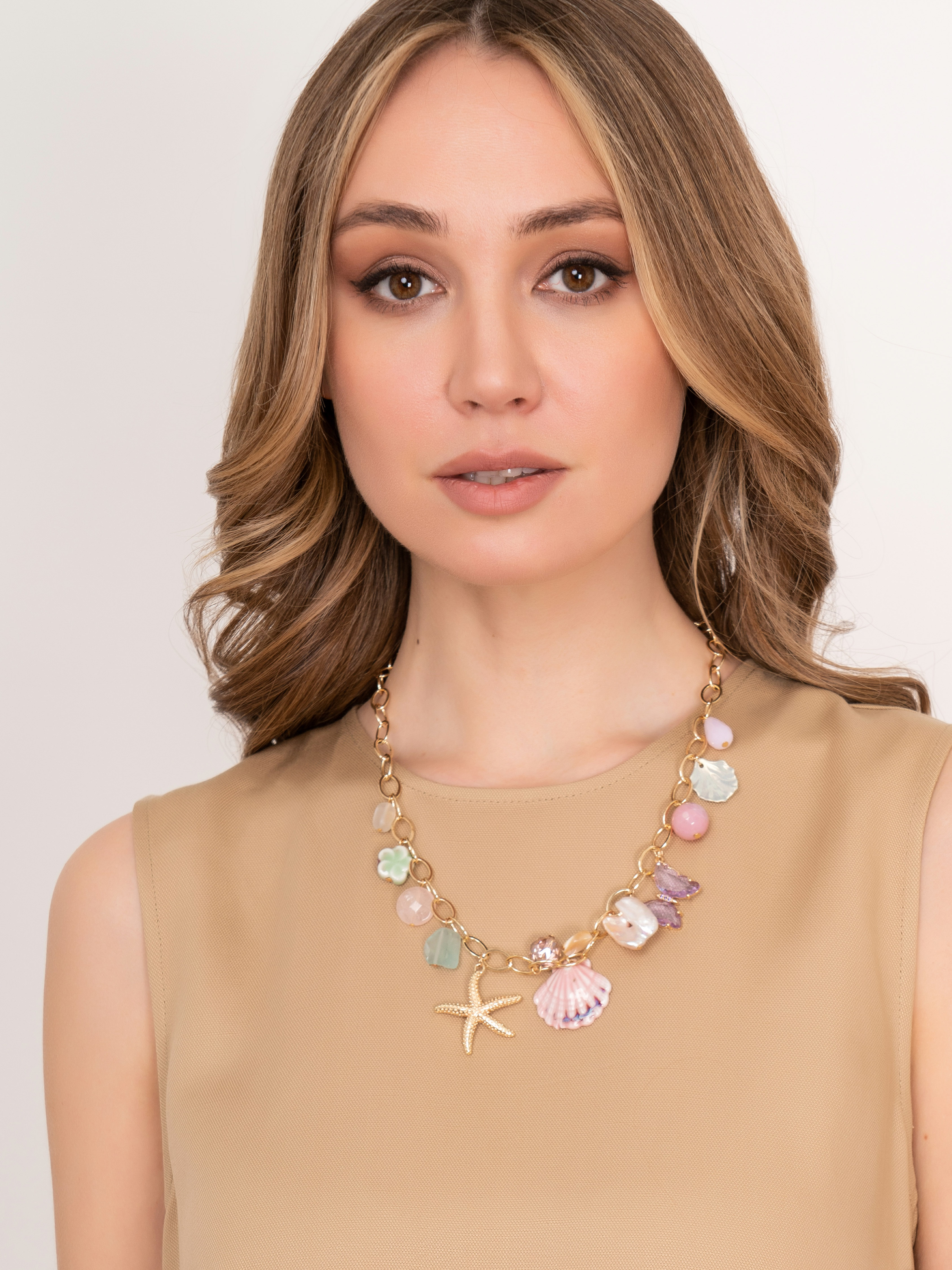 Э371489/22-01 Колье Счастье возможно Ярославна