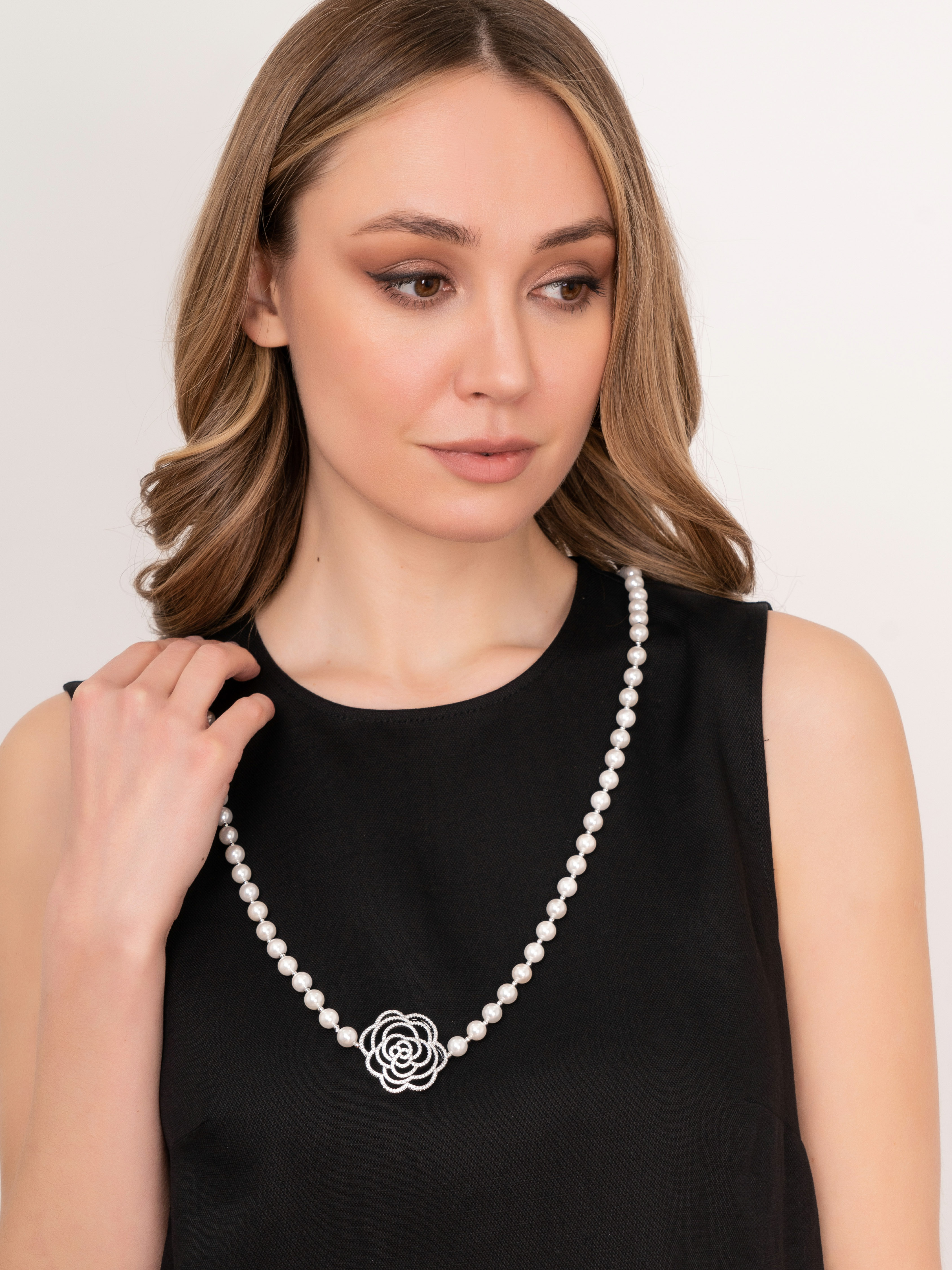 Э371502/22-01 Колье Выход в свет Ярославна