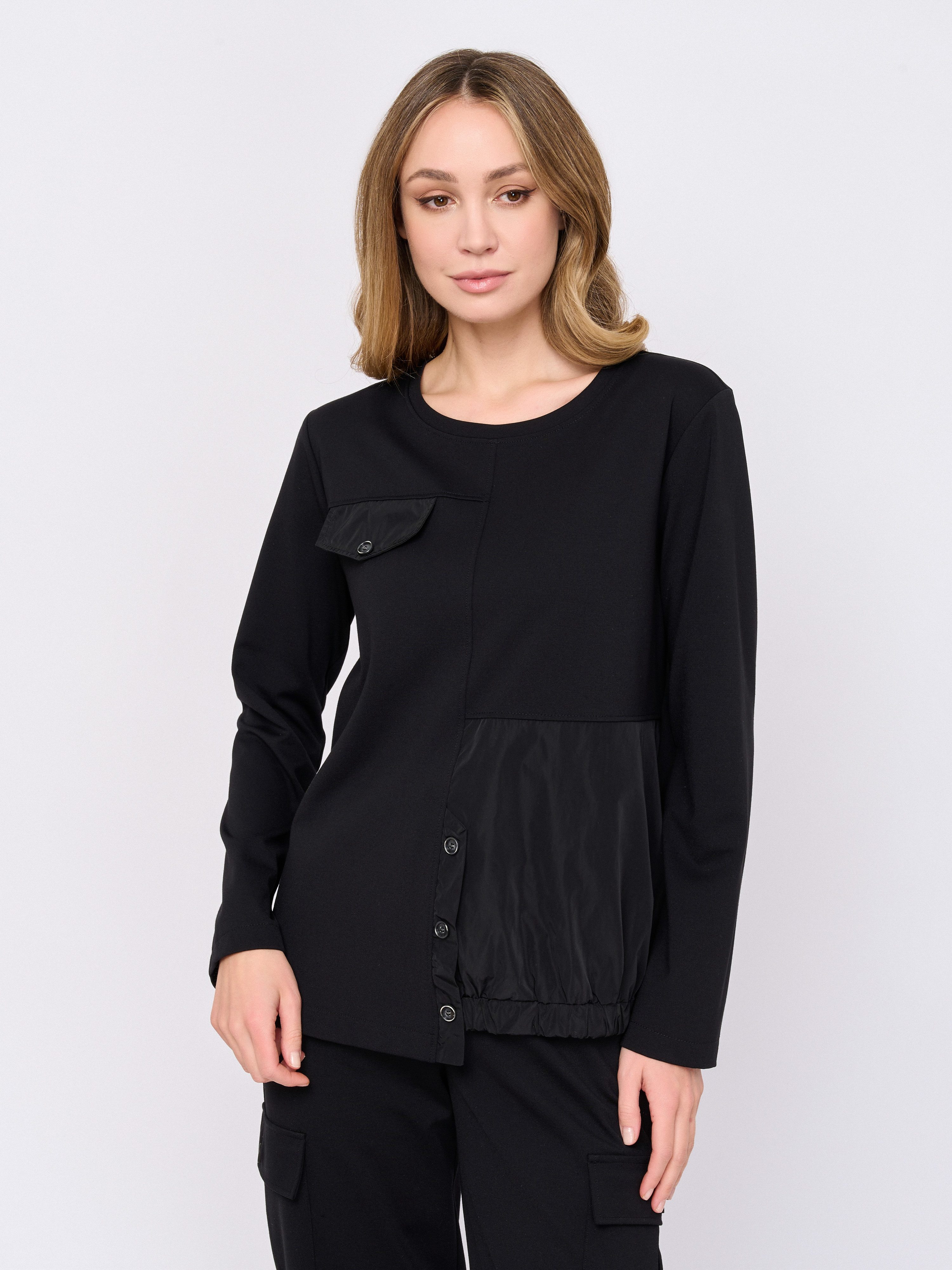 ЭQ42M199/014/м/25-01 Блузка IL Vento&La Seta