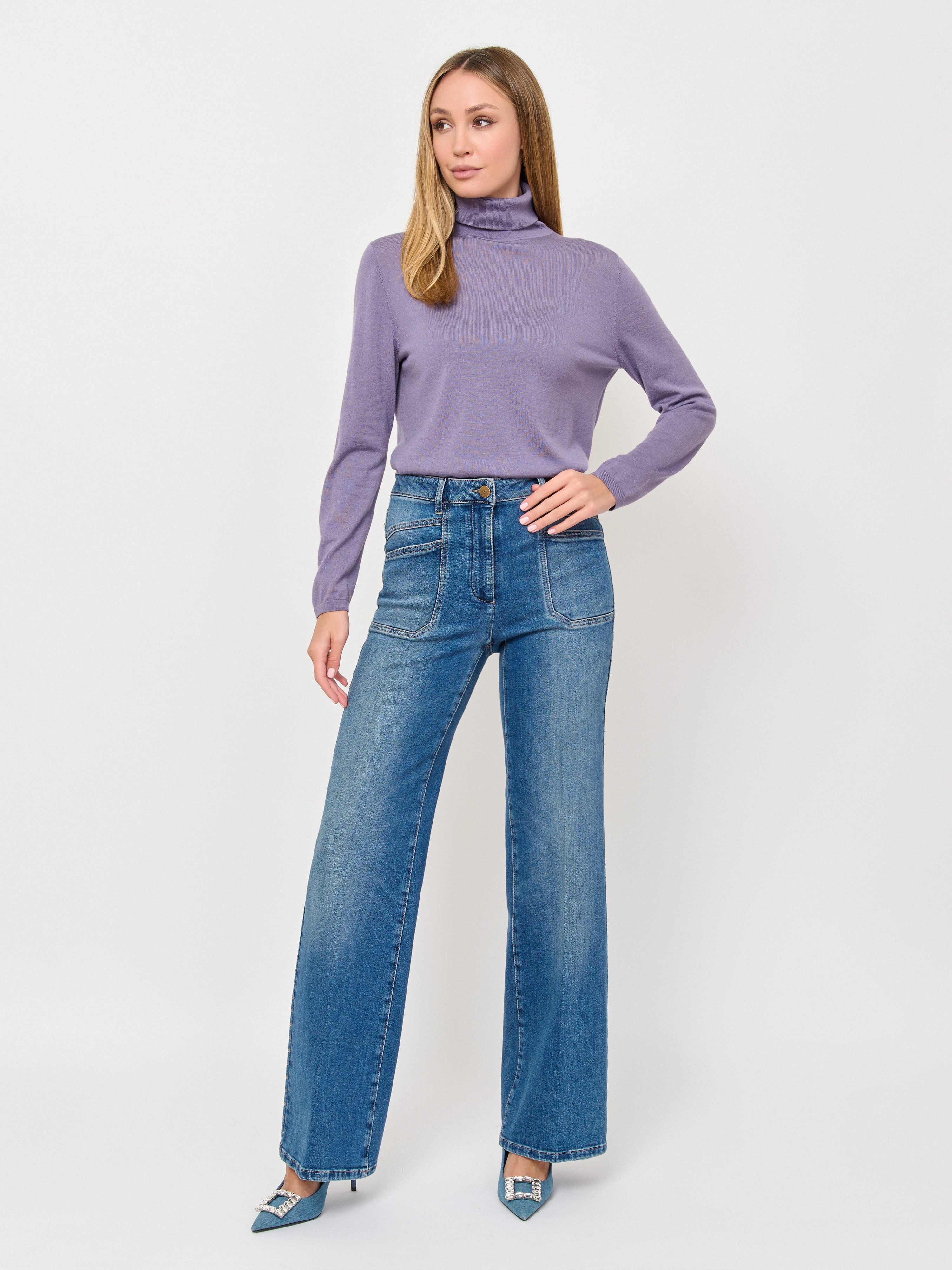 Э608705/3388/м/24-02 Брюки (Джинсы) Luisa Cerano