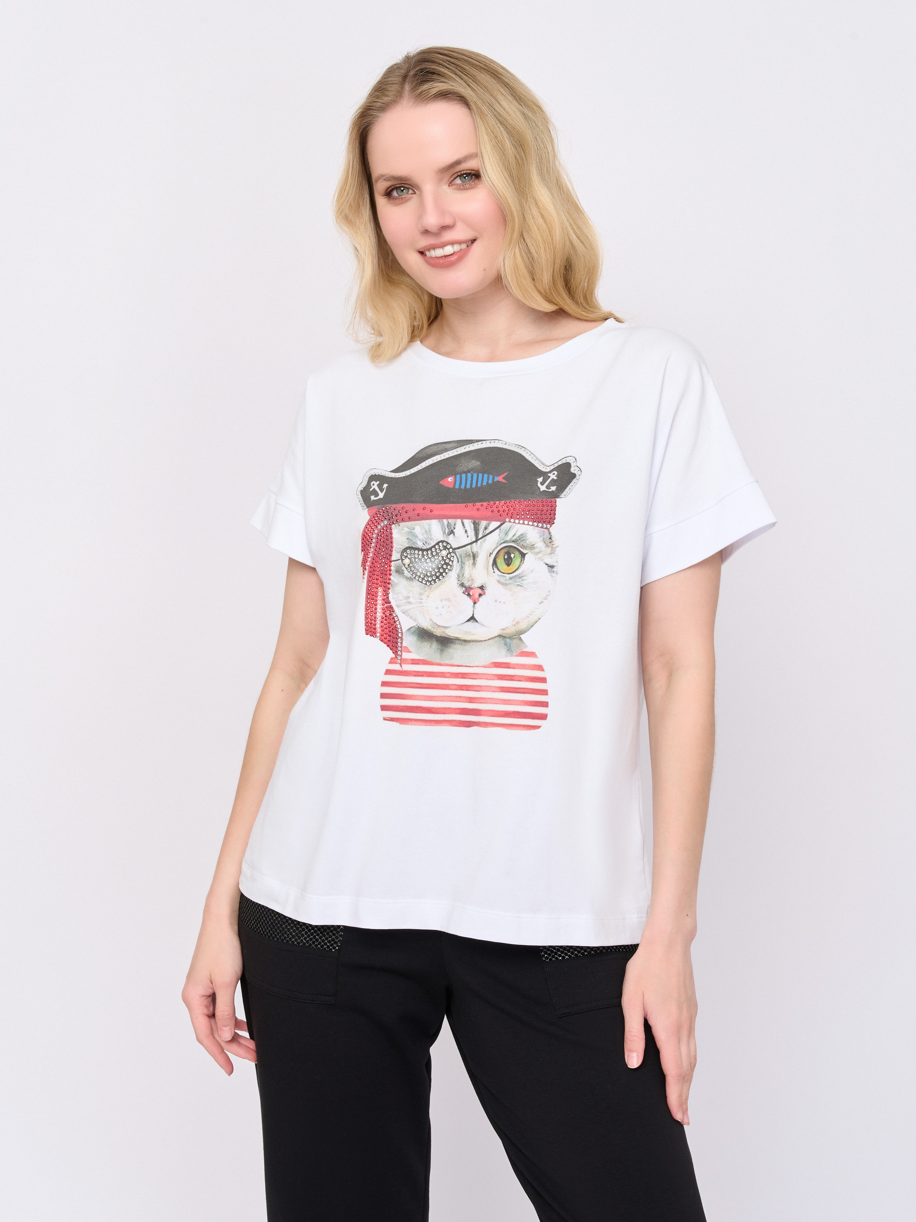 Э25D3957/м/25-01 Футболка Donne da Sogno