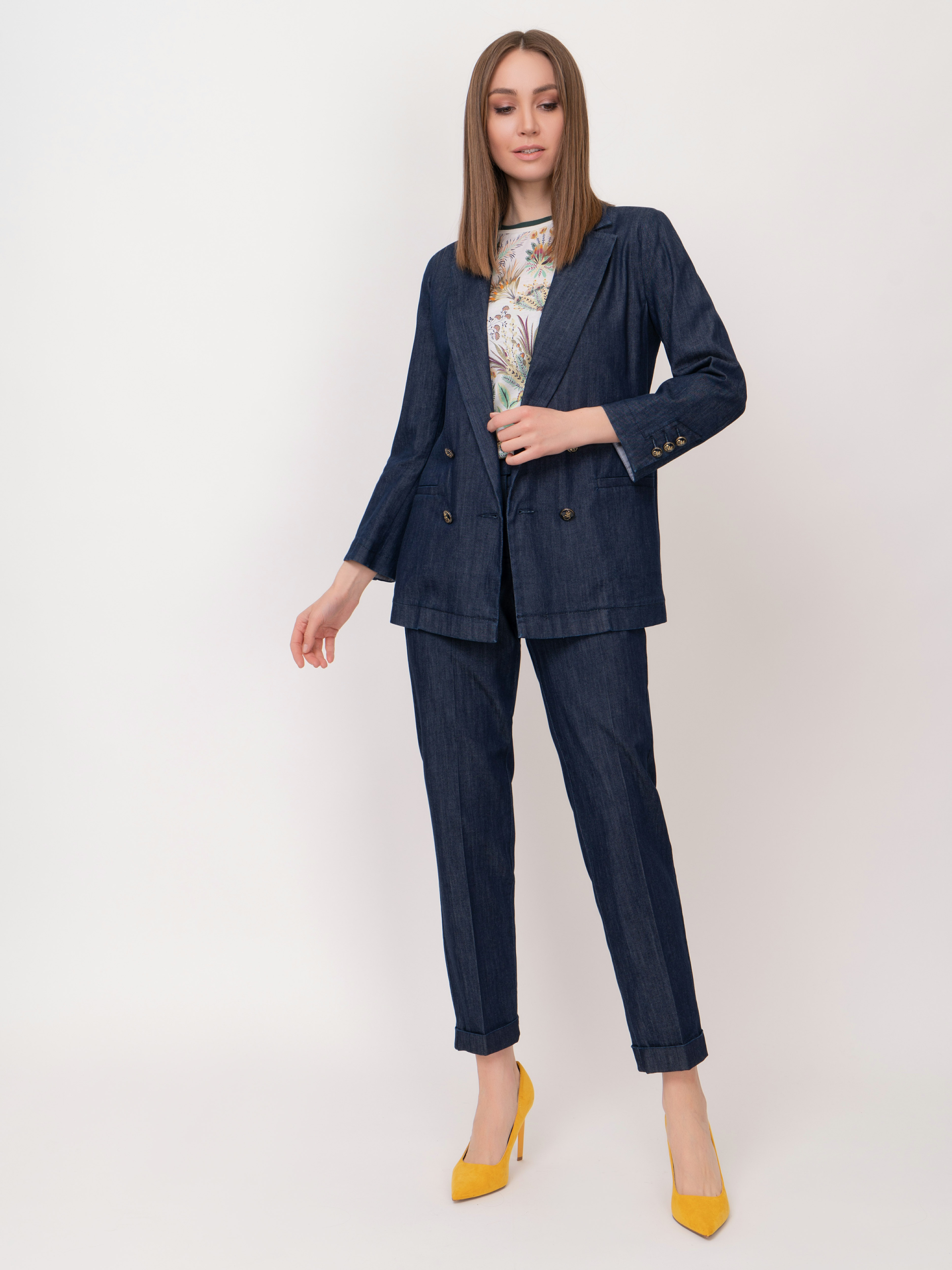 Э31811014 ALARICO/21-01 Джинсы Marella