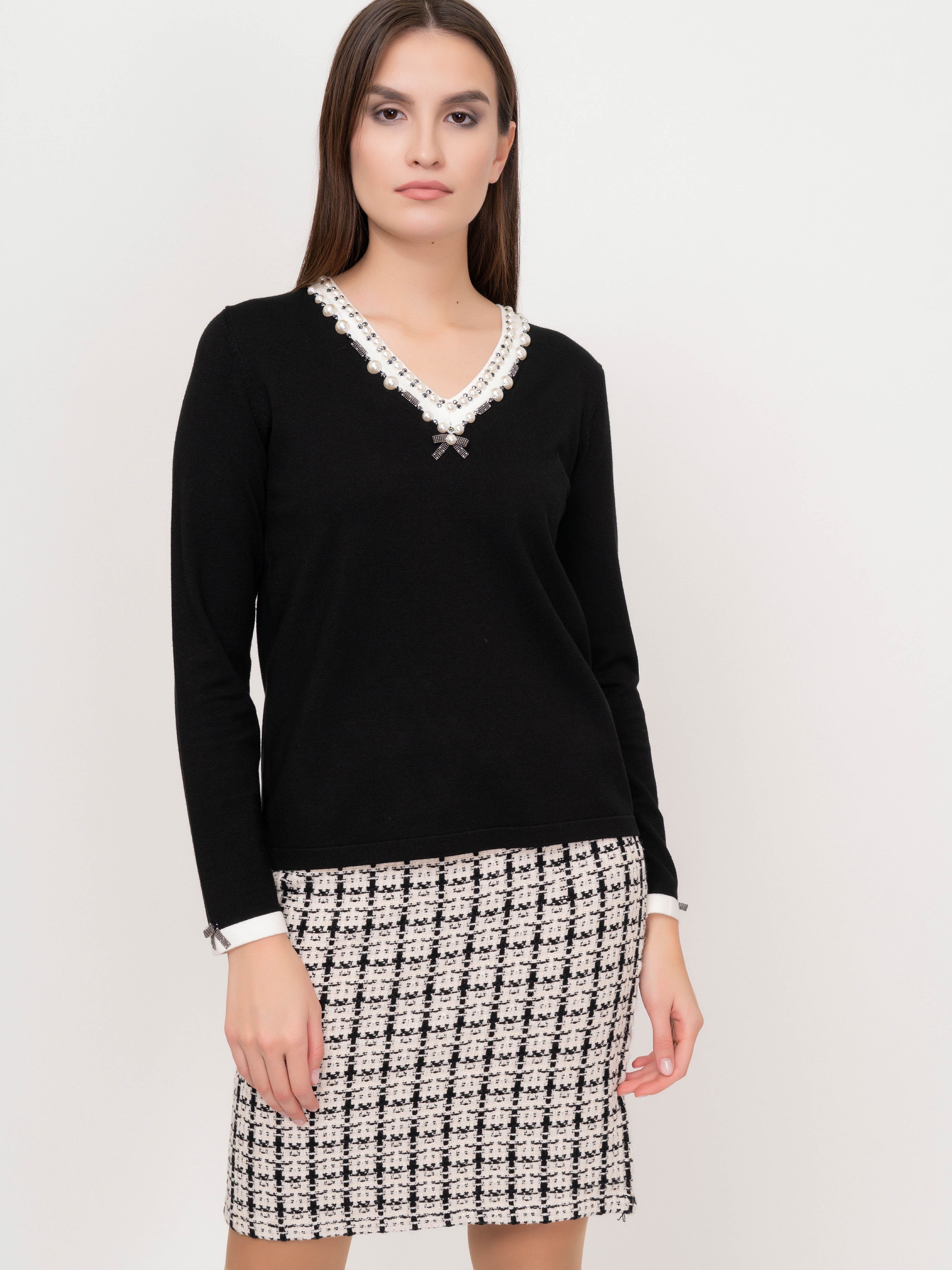 ЭAH562H20/20-02 Пуловер Leo&Ugo