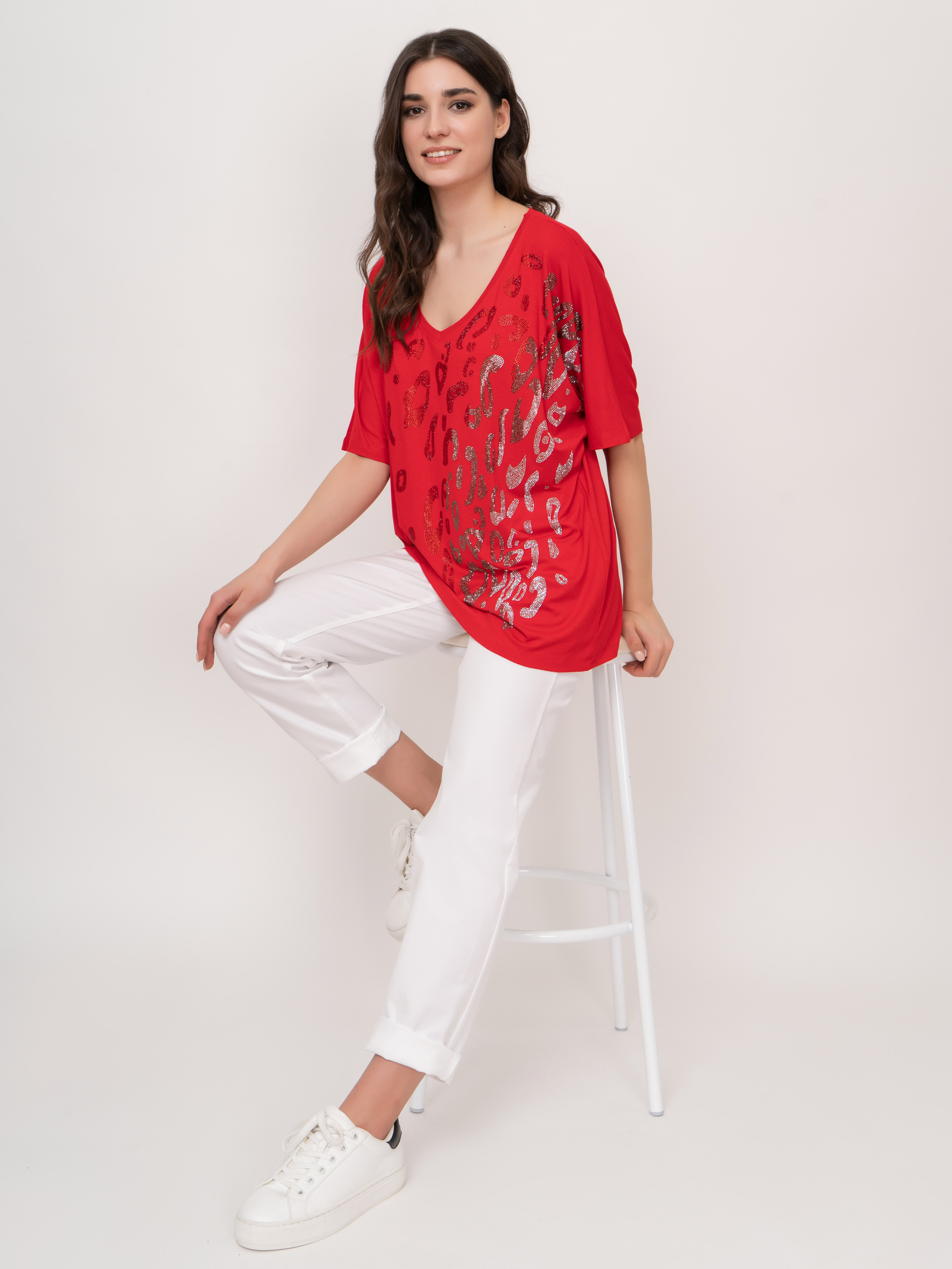 Э77473/22-01 Пуловер KAZEE