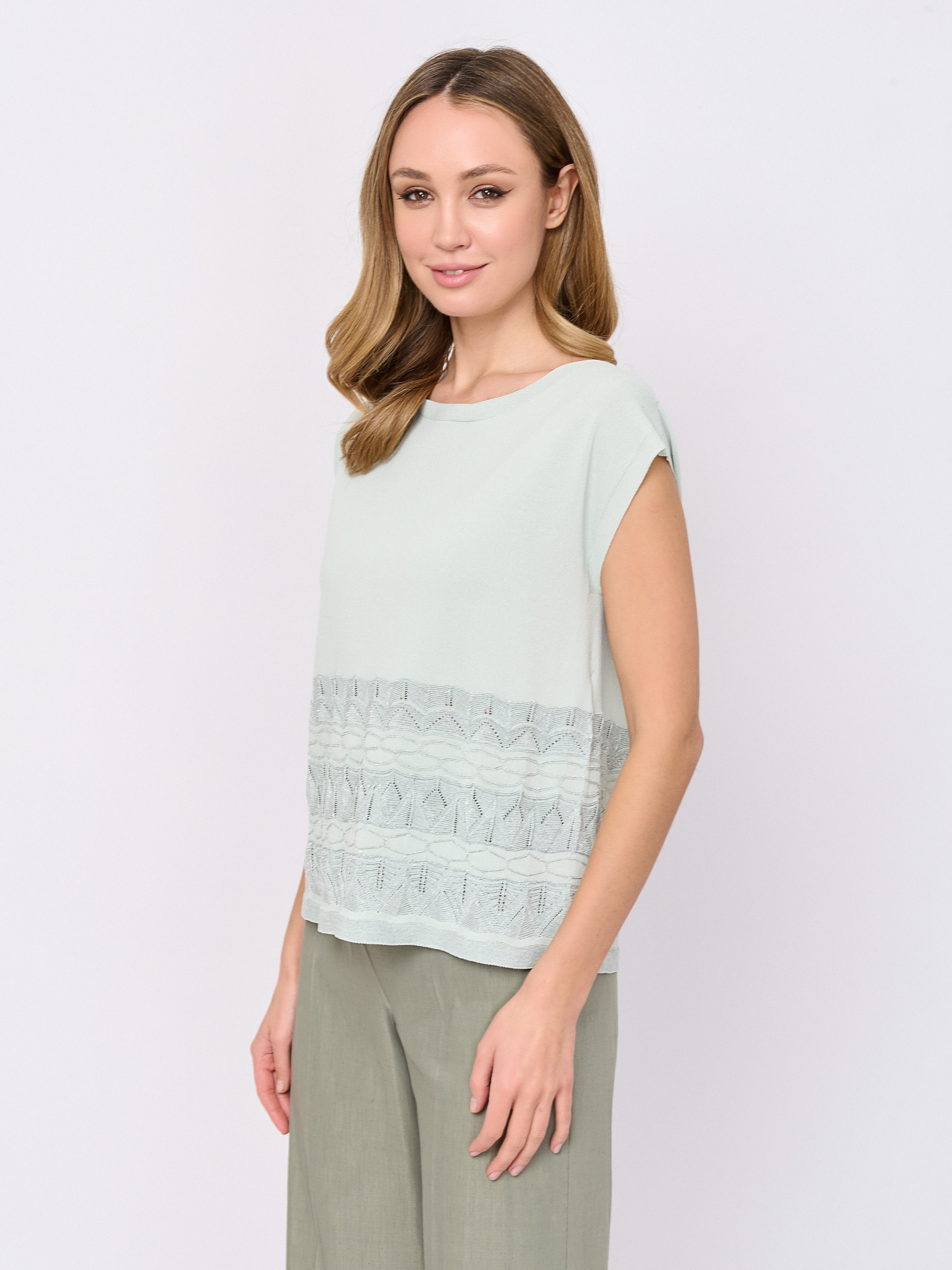 Э60075/м/25-01 Блузка тр. D.Exterior