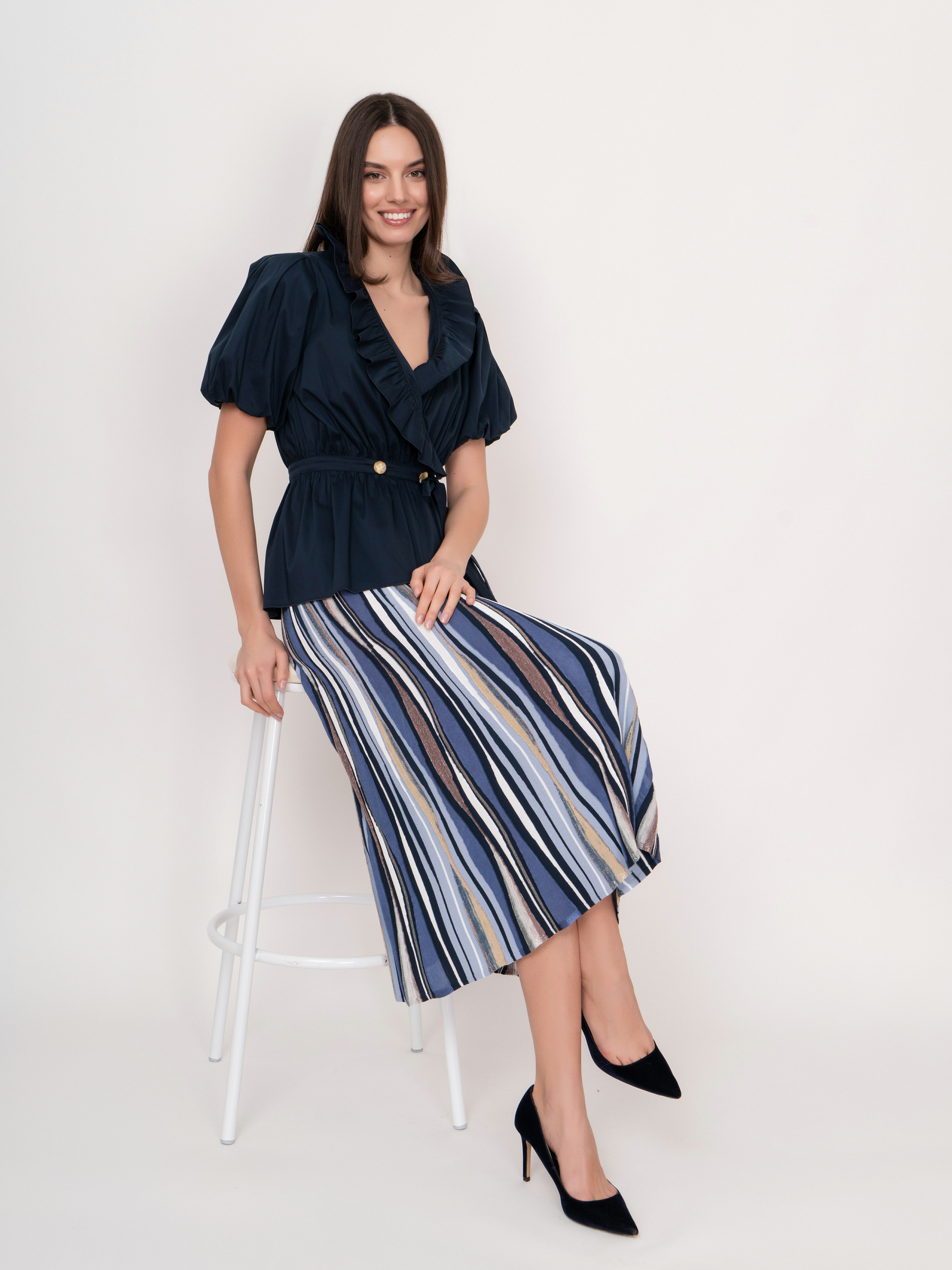 Э54516/22-01 Блузка D.Exterior