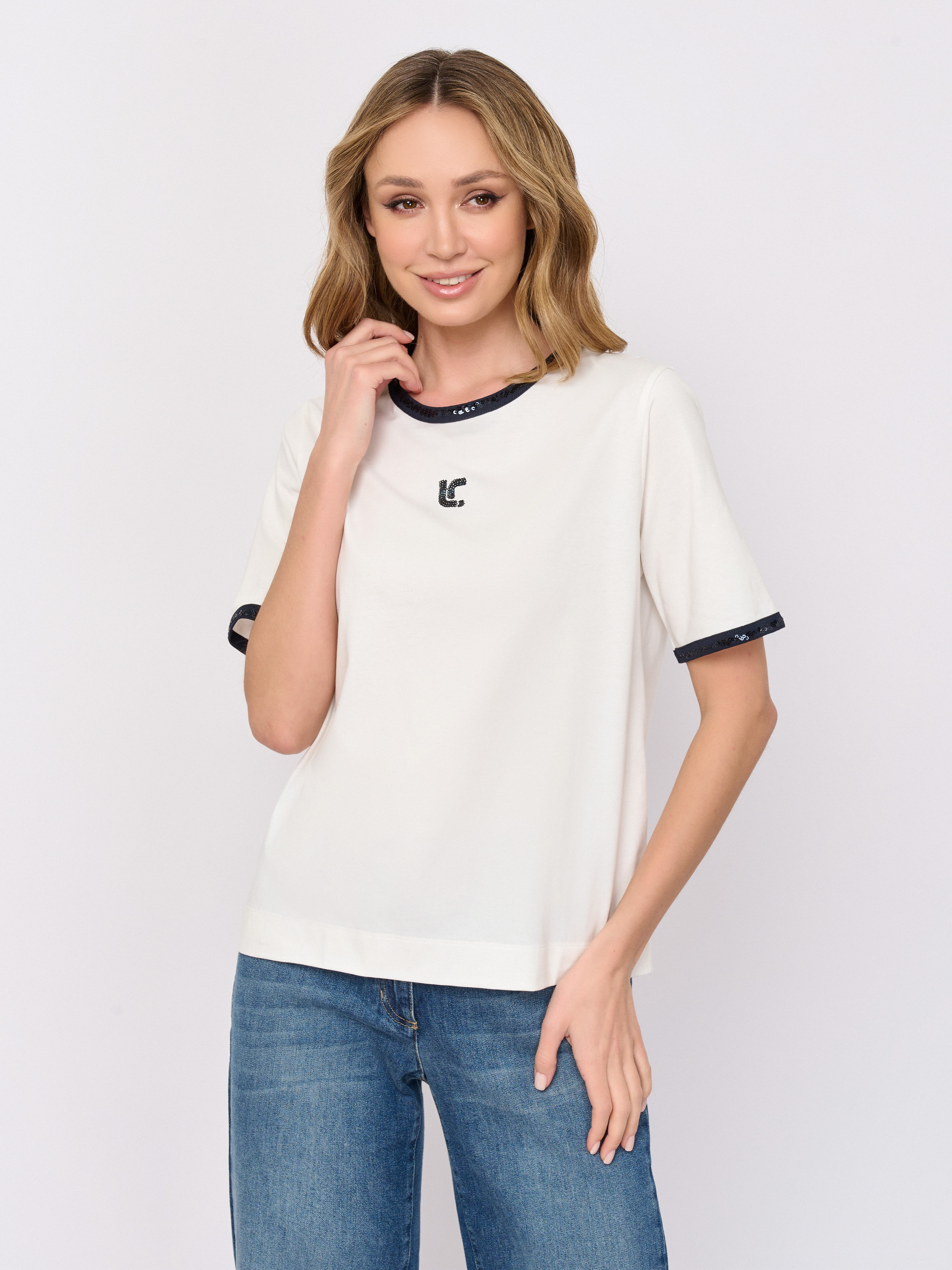 С338353/7799/м/26-01 Футболка Luisa Cerano