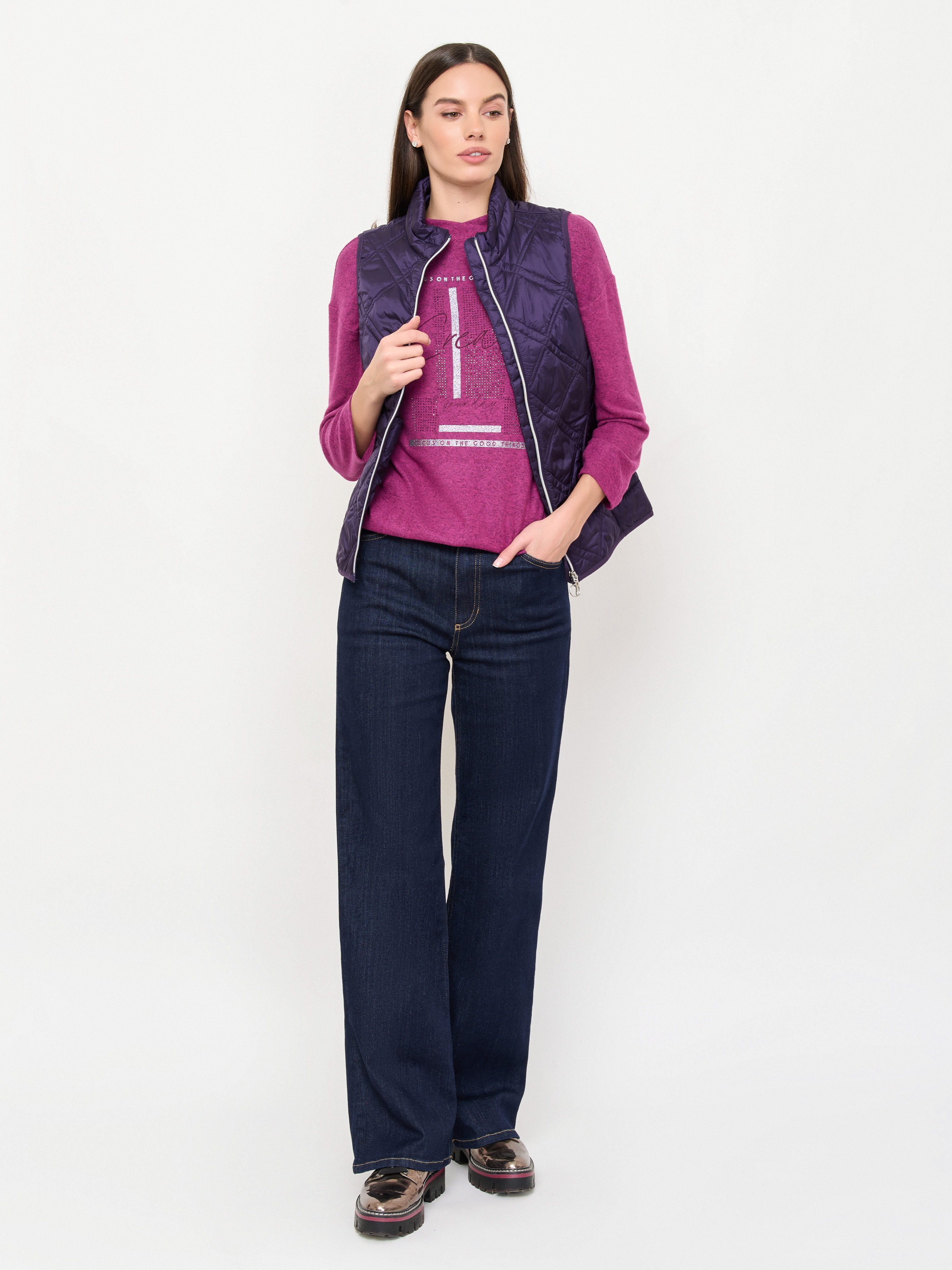 Э7220/1040/м/24-02 Жилет утепленный Betty Barclay