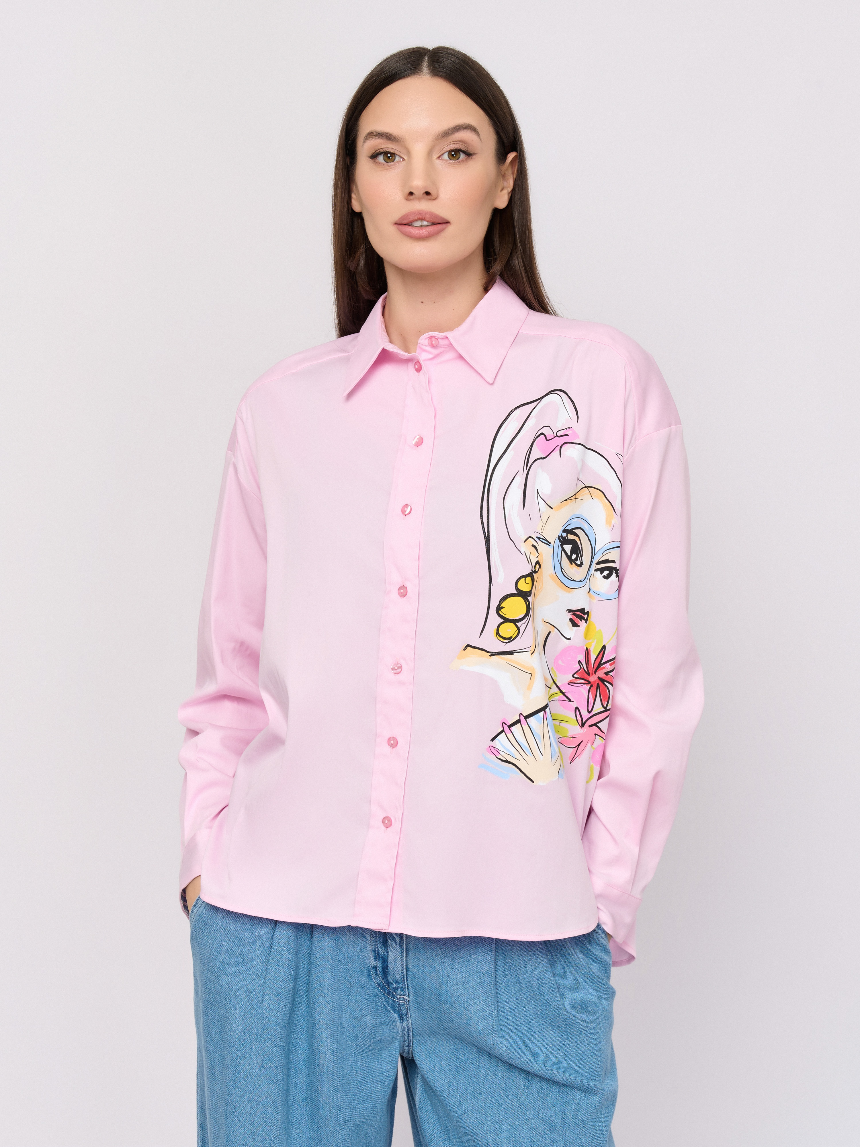 С61-2020-3732-P/м/26-01 Блузка Elisa.And.Me