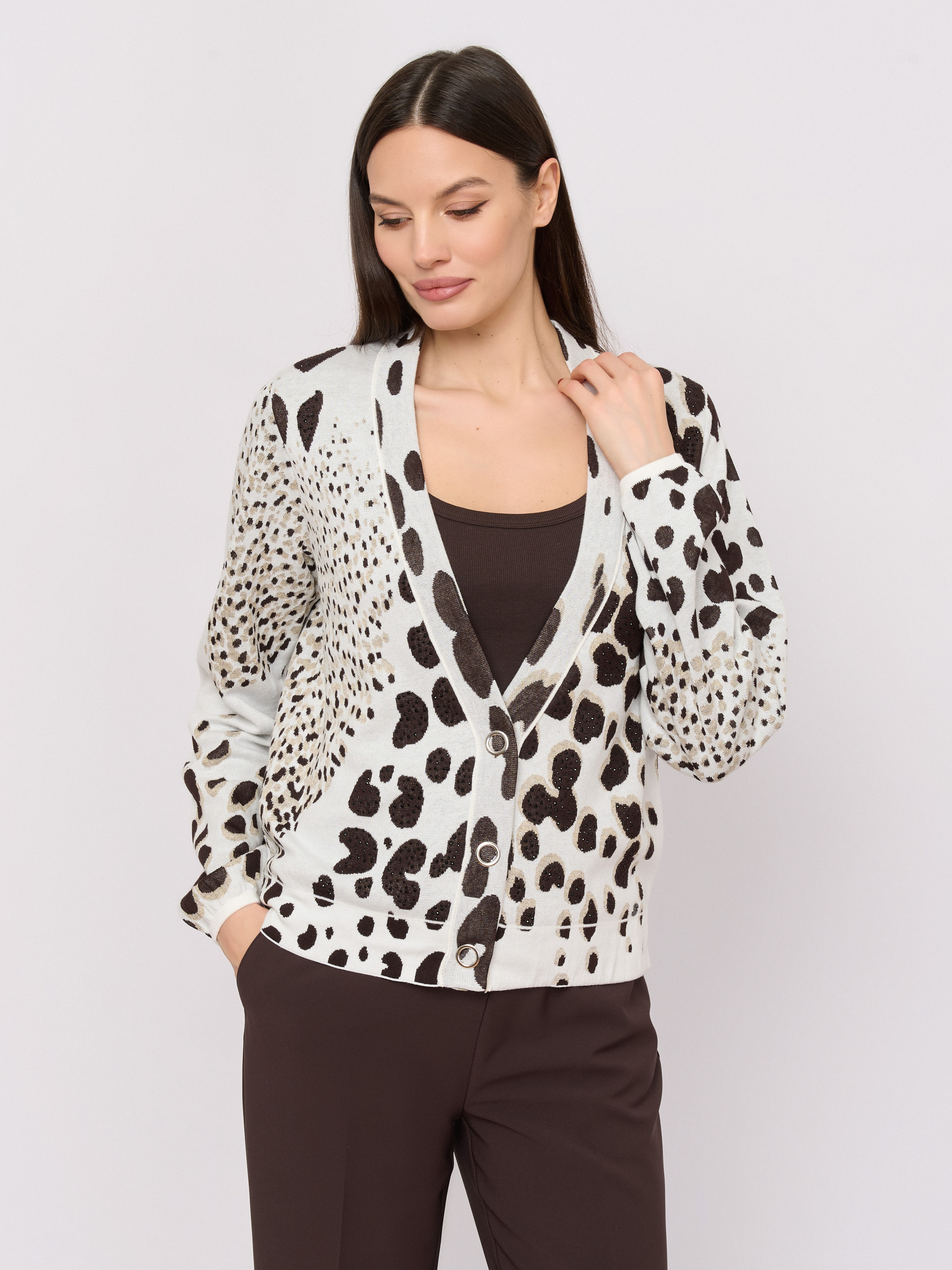 С410285/м/26-01 Кардиган тр. Monari