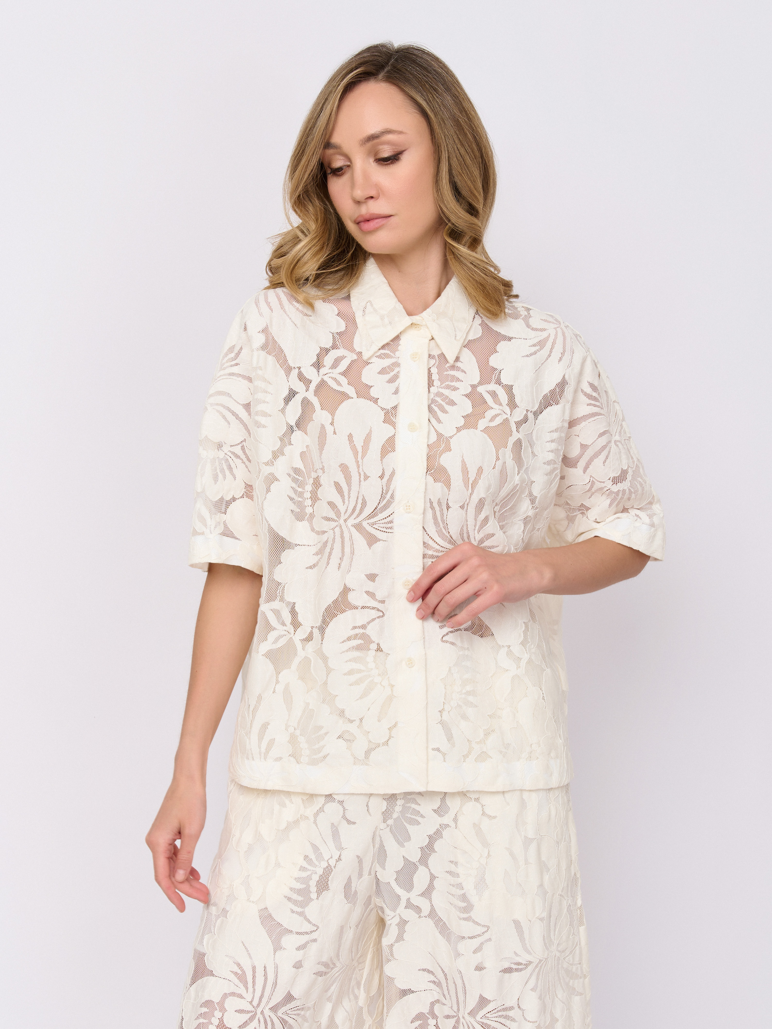 ЭM5ER01/м/25-01 Блуза Meimeij