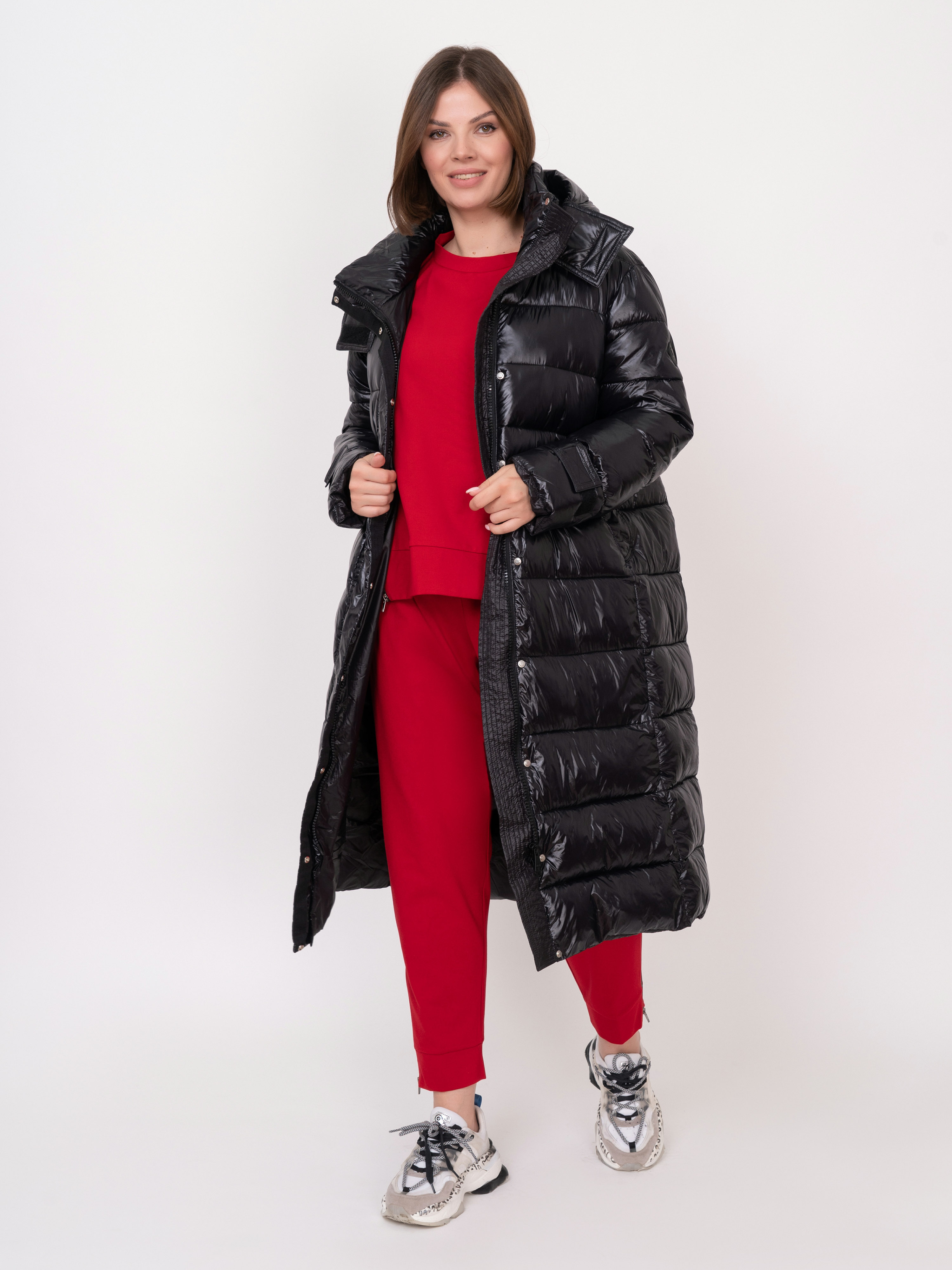 Э7604.4009.N/21-02 Пальто-пуховик Mat Fashion