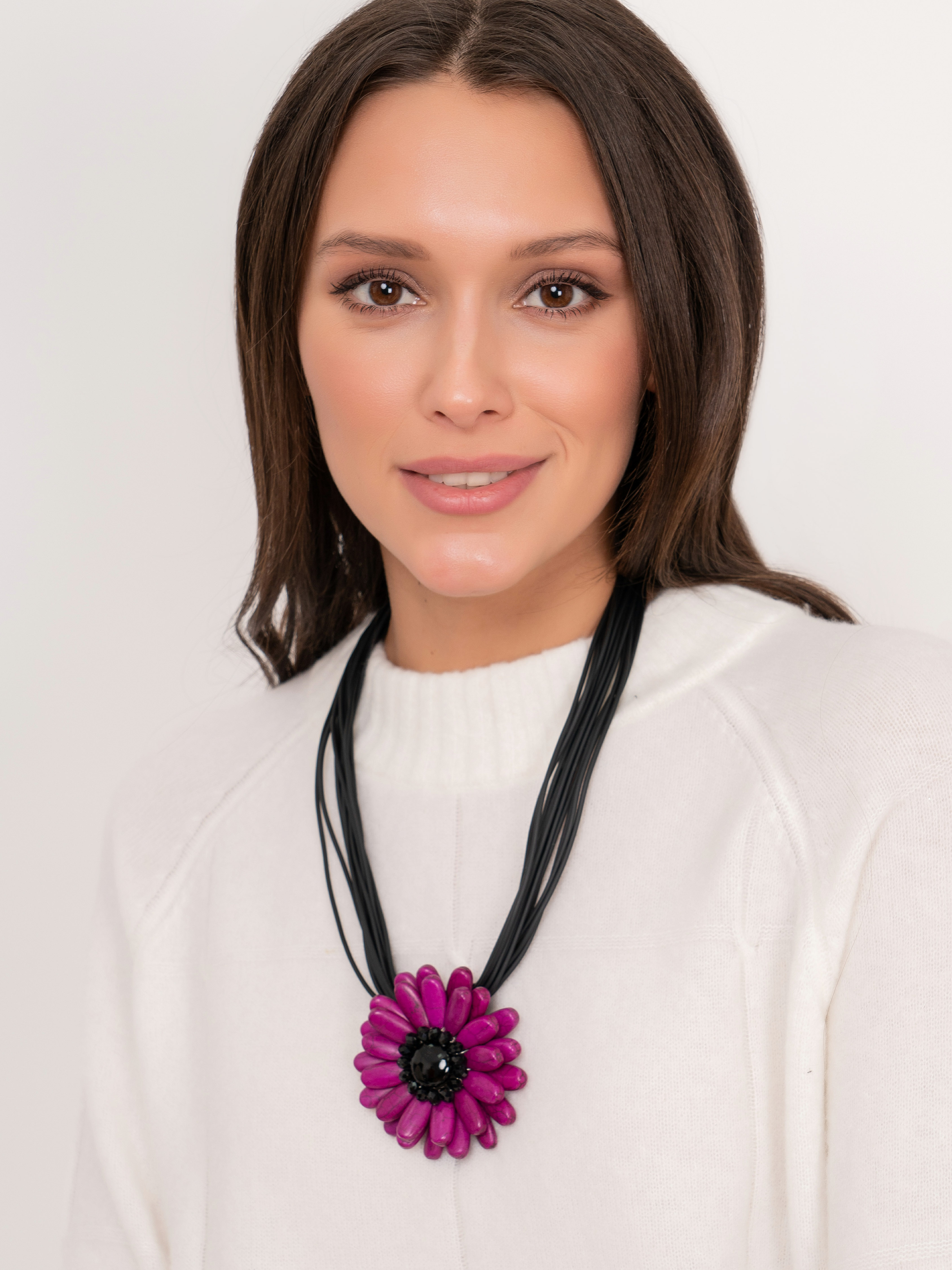 429876/21-02 Колье Чудесный сад Ярославна