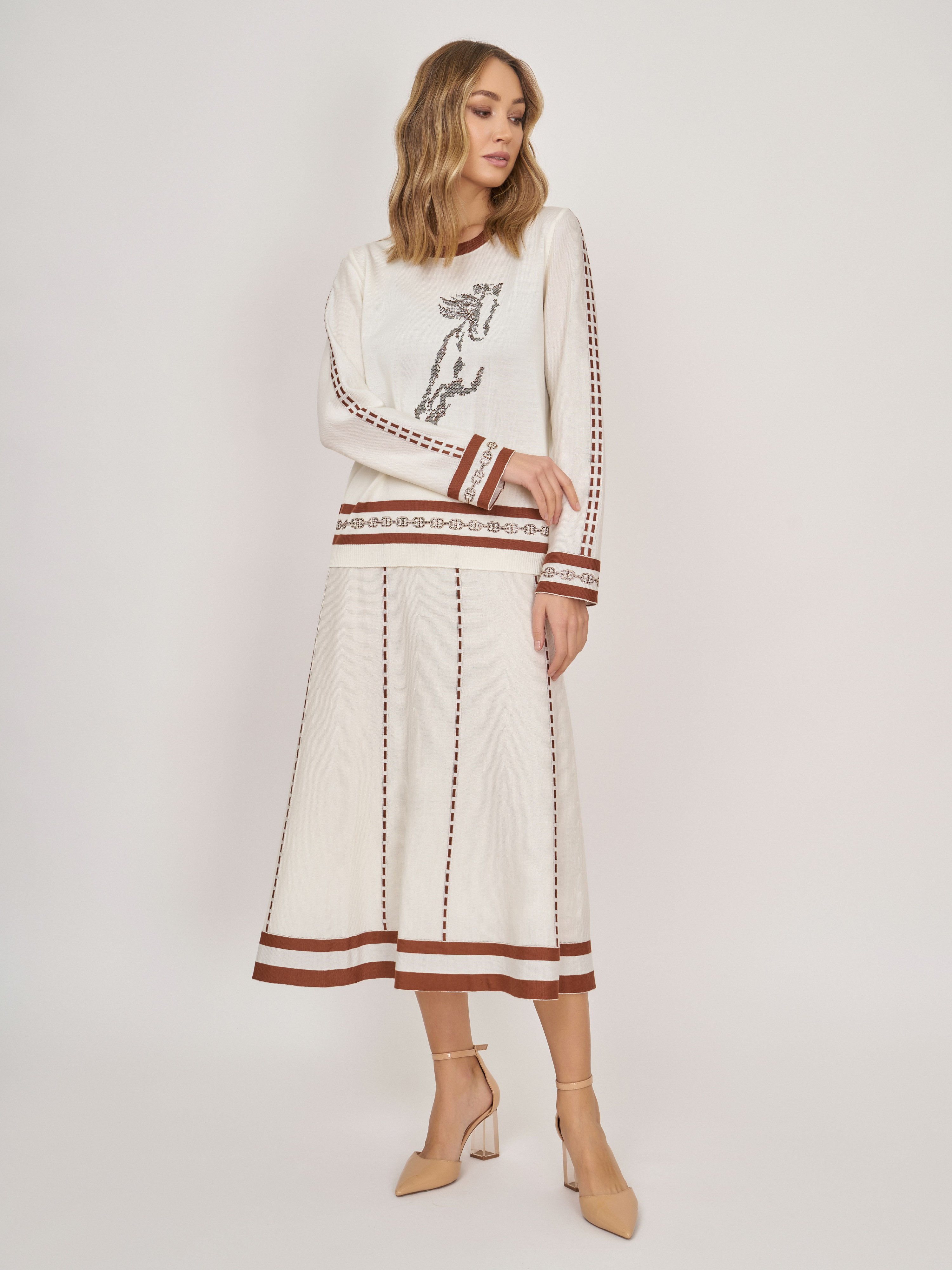 ЭPRAGA 682/22-02 Юбка тр. PIERO MORETTI